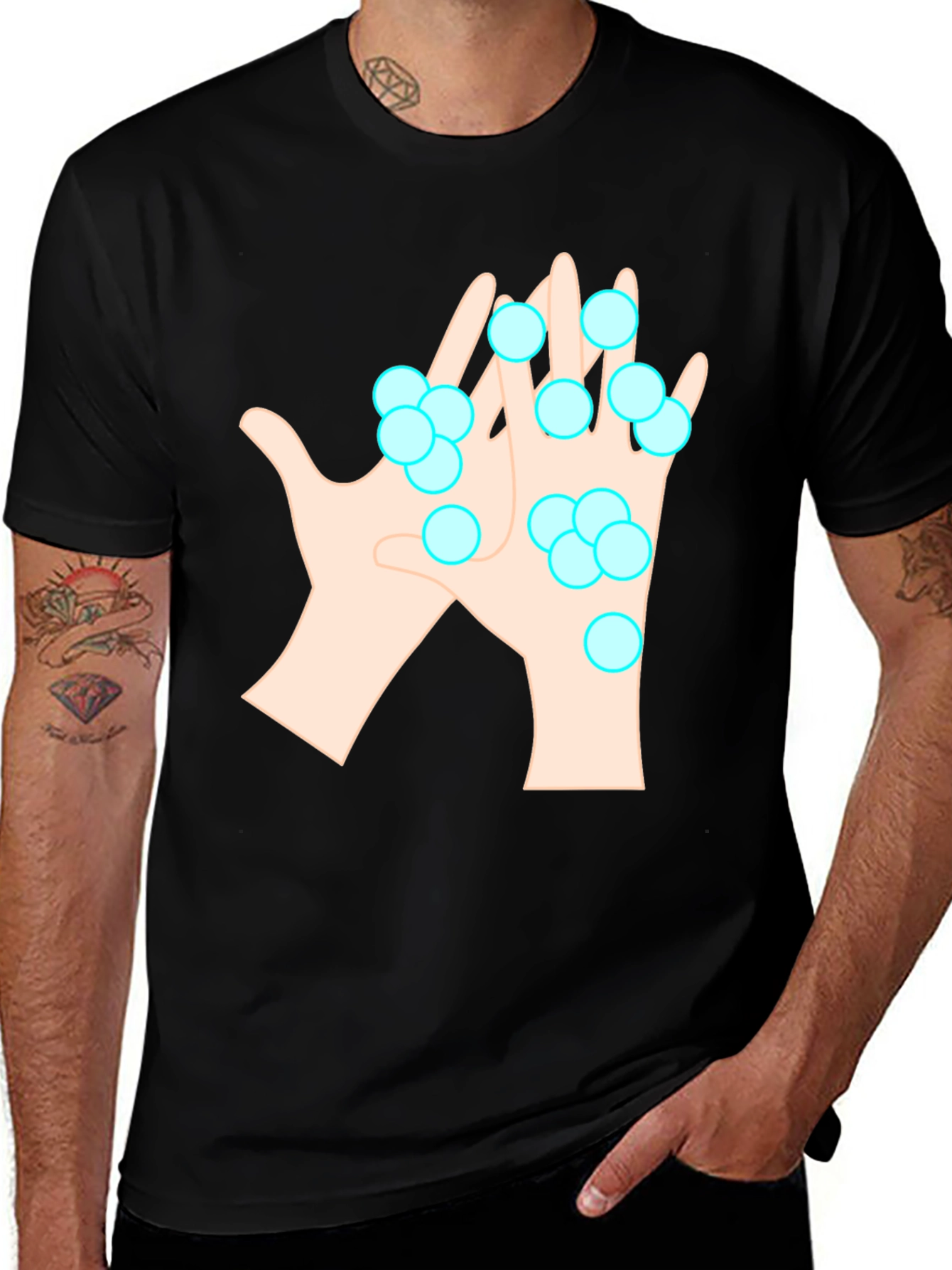 Wash Your Hands Graphic T-Shirt