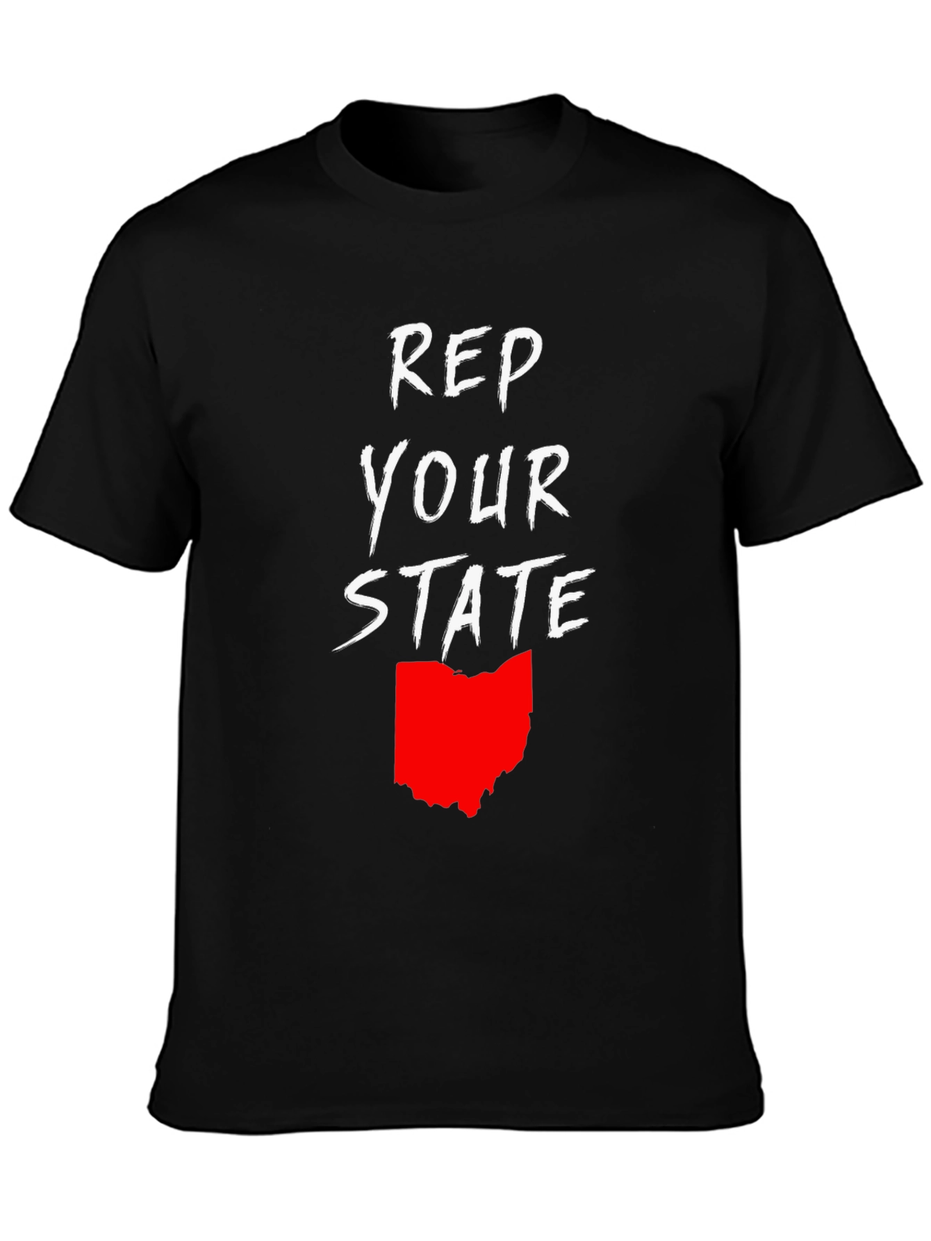 Rep Your State Ohio T-Shirt - Black