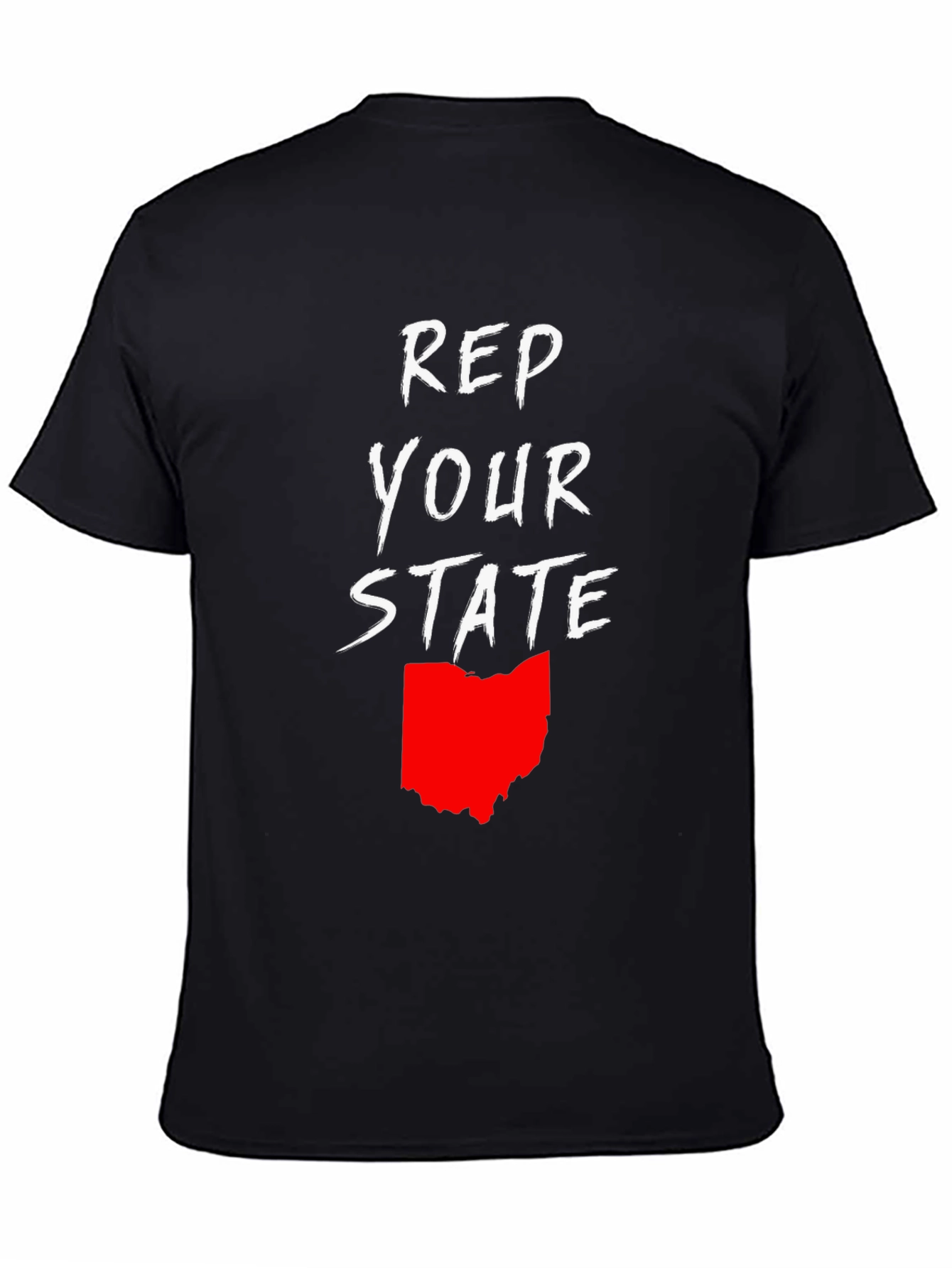 Rep Your State Ohio T-Shirt - Black