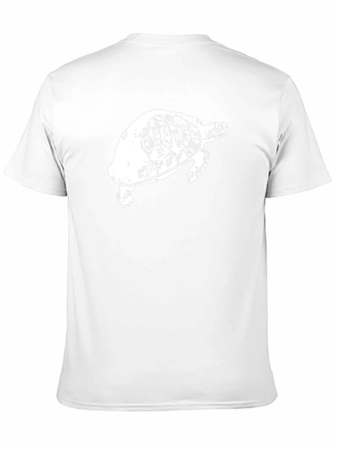 Turtle Graphic Print Black T-Shirt