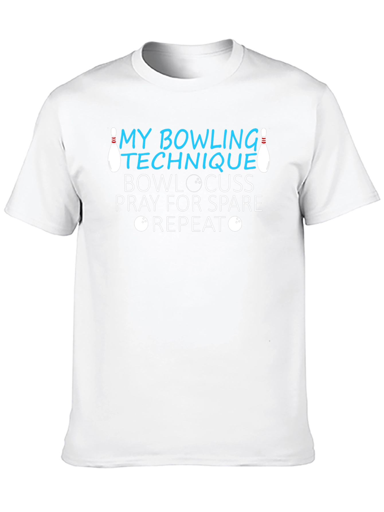 Bowling Technique Graphic Tee