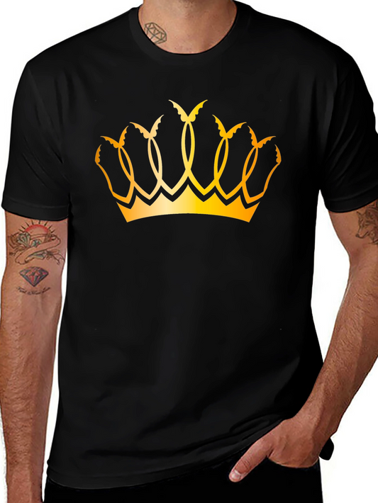 Crown Graphic Tee - Mens Black T-Shirt