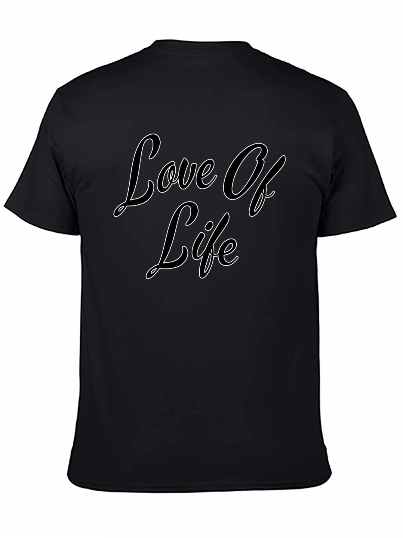 Love Of Life Black Graphic Tee