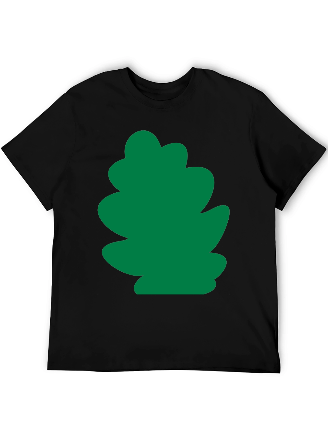 Green Leaf Graphic Tee - Casual Comfort