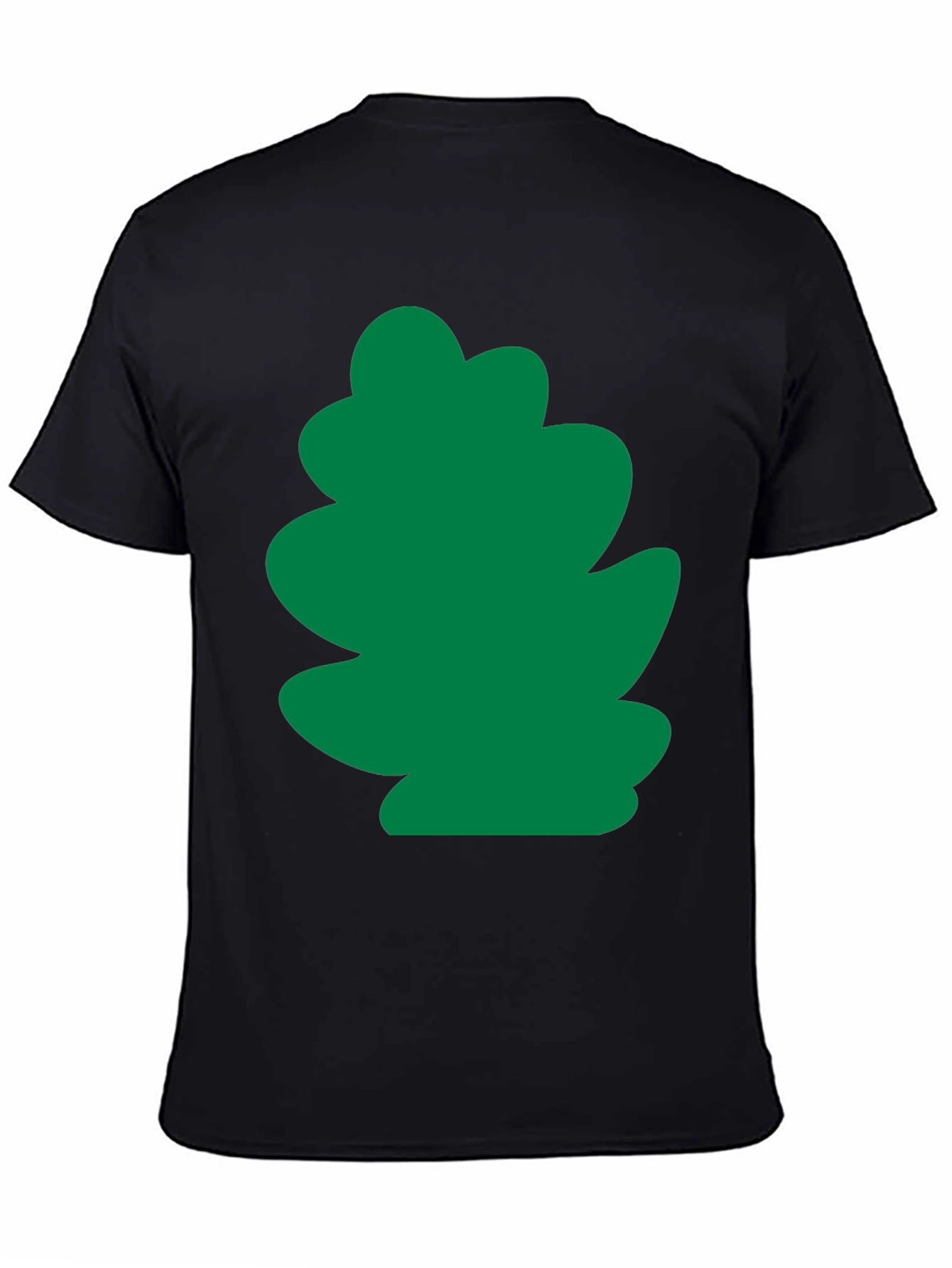 Green Leaf Graphic Tee - Casual Comfort