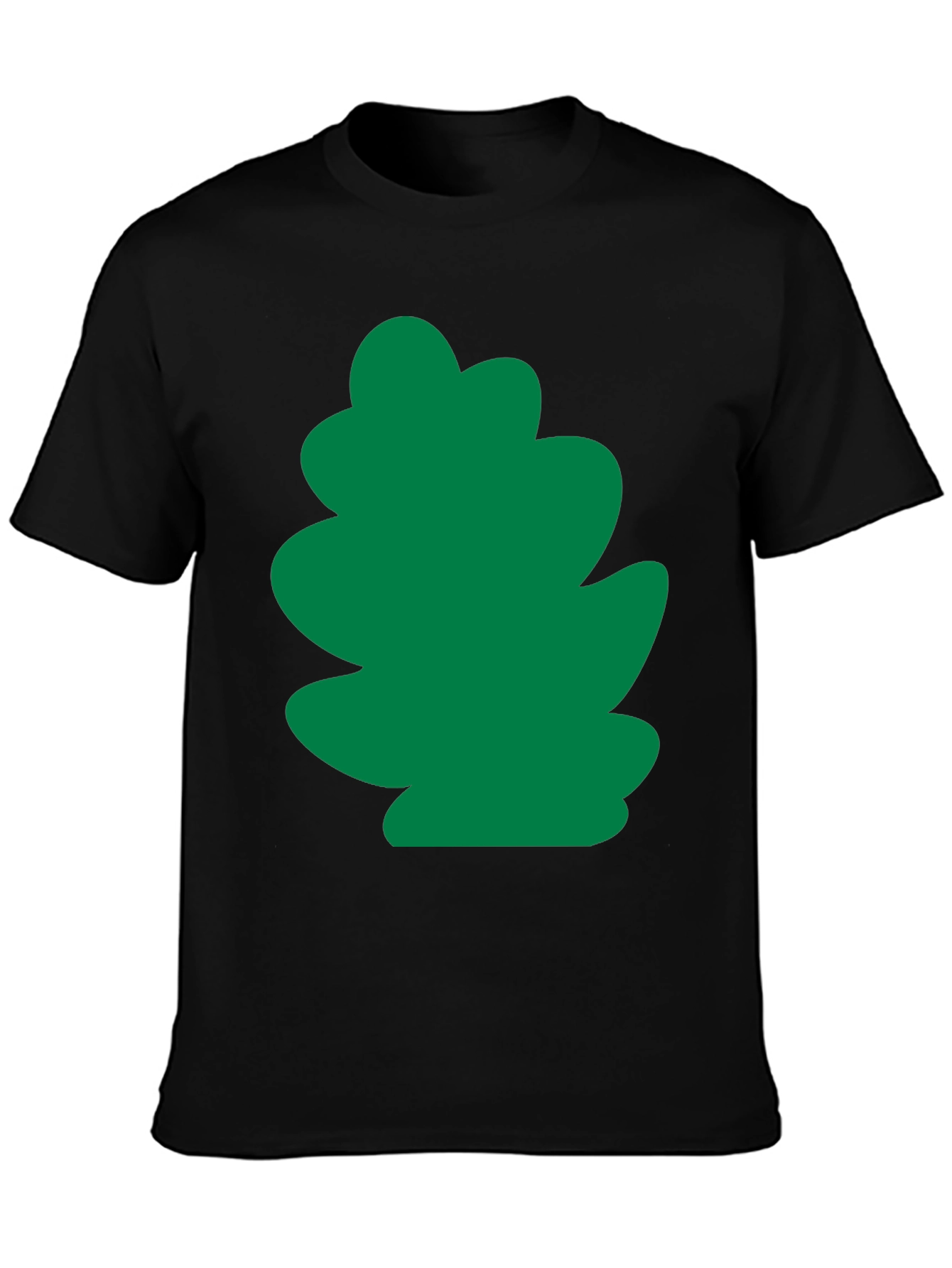Green Leaf Graphic Tee - Casual Comfort
