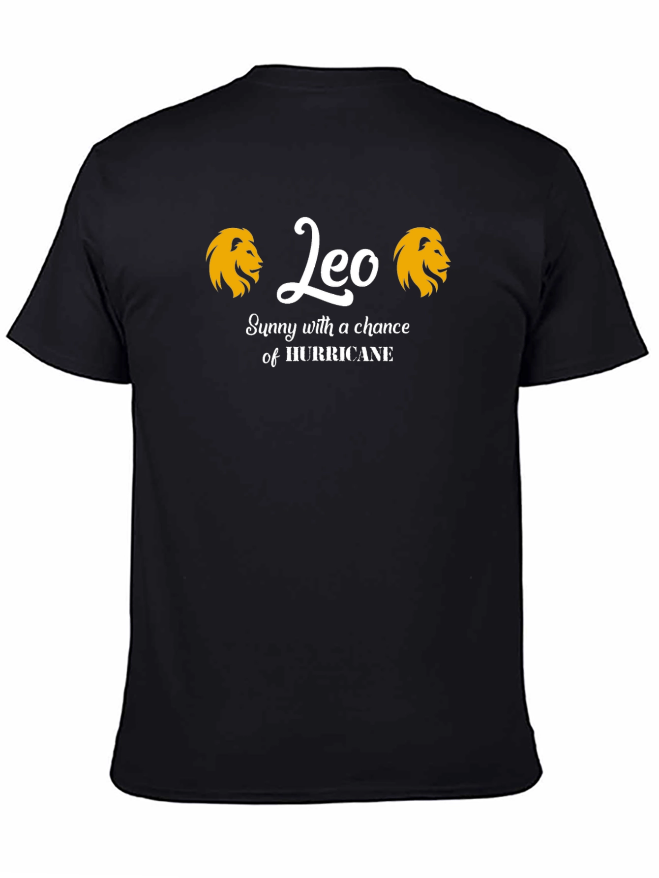 Leo Zodiac Sign T-Shirt - Sunny Hurricane