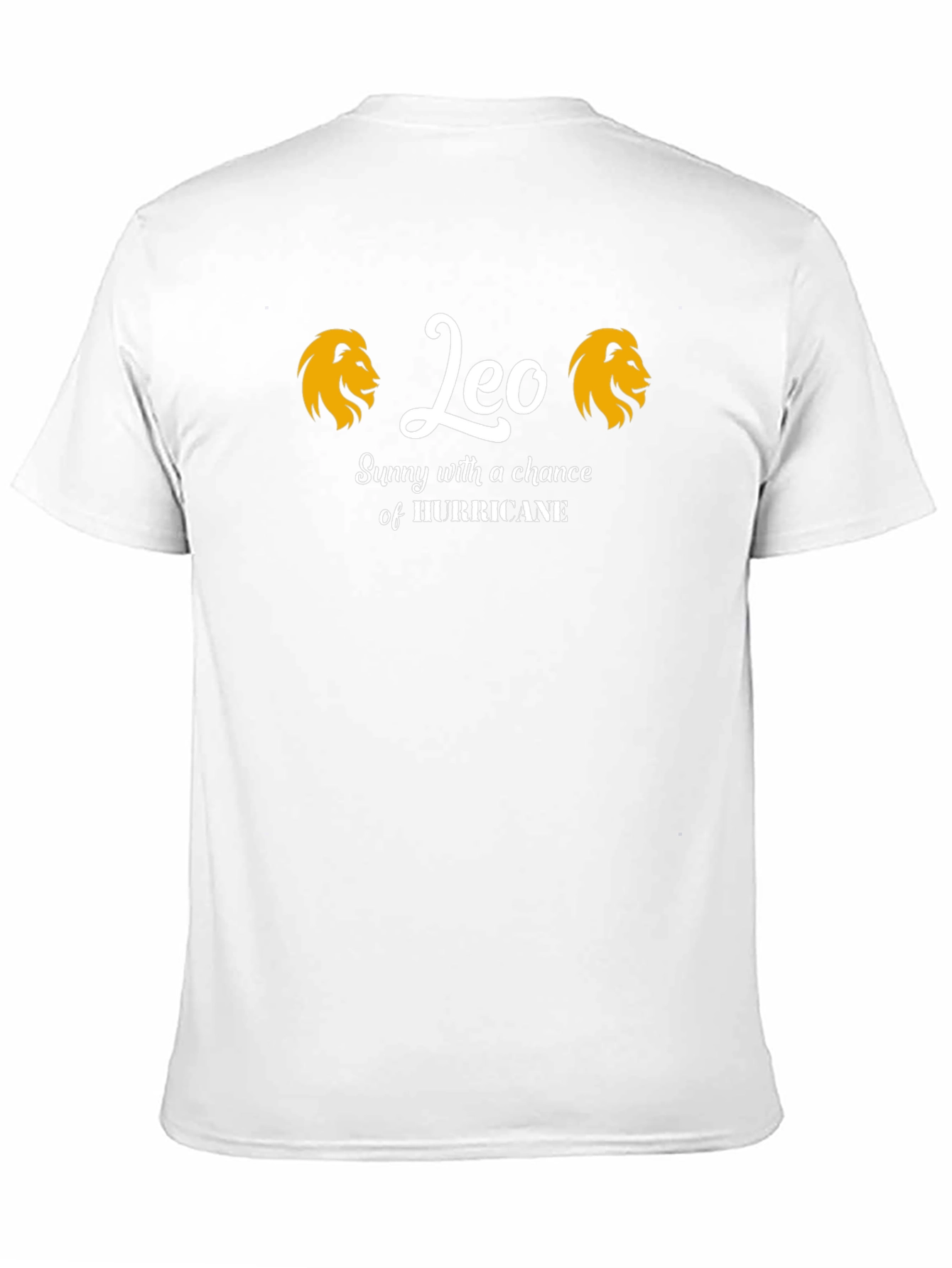 Leo Zodiac Sign T-Shirt - Sunny Hurricane