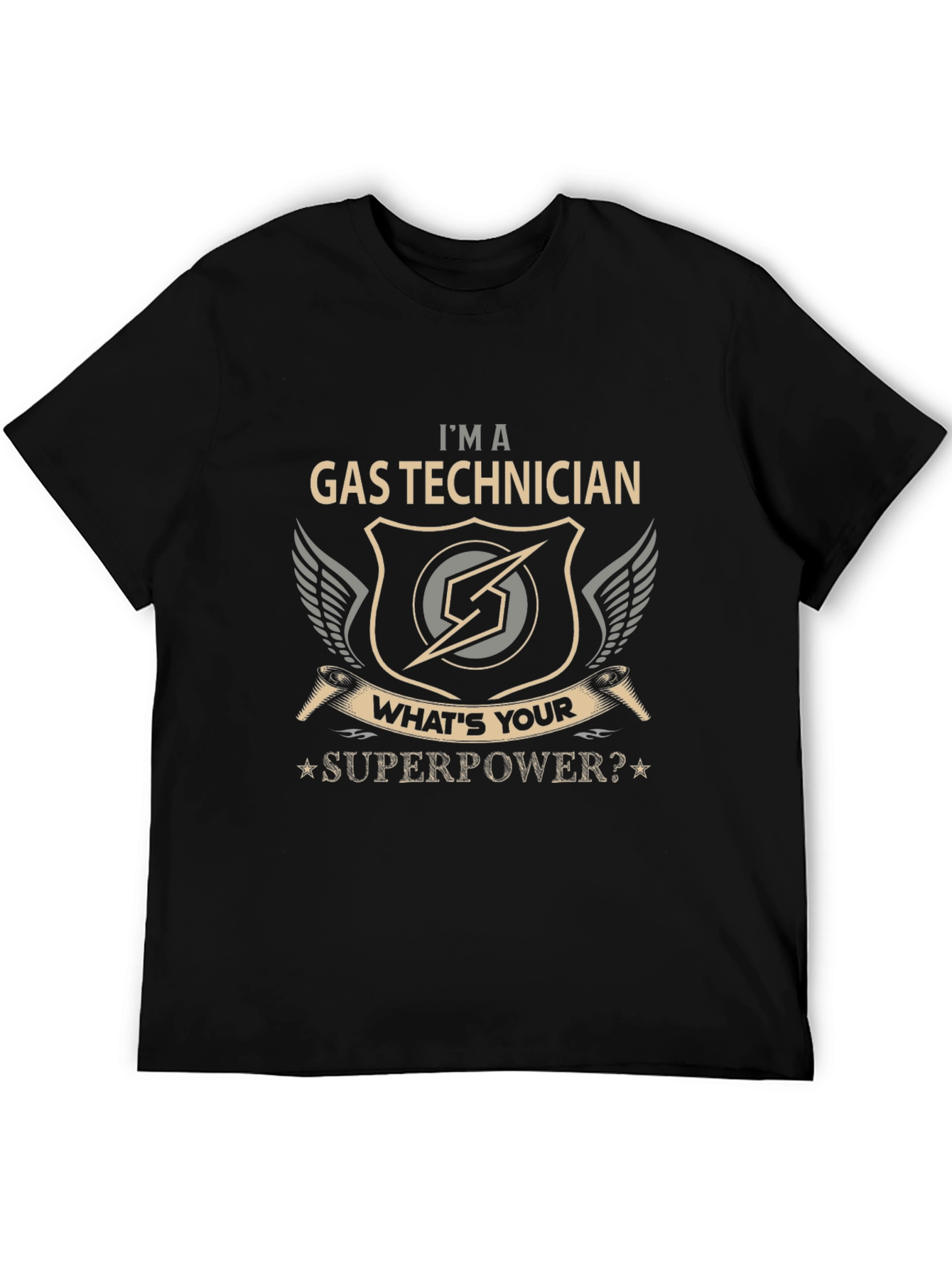 Gas Technician Superpower T-Shirt