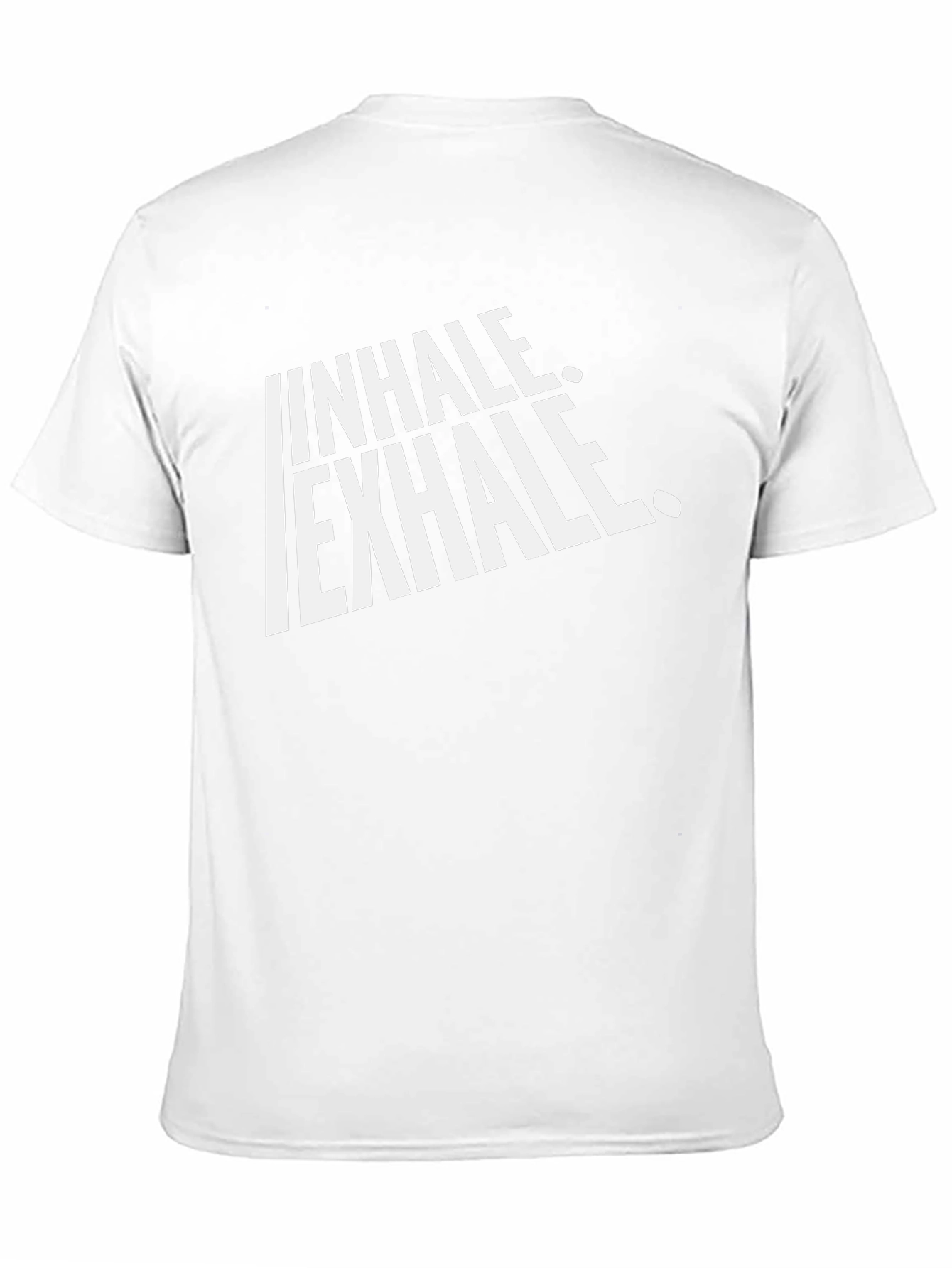 Inhale Exhale Graphic Tee - Breathe Easy T-Shirt