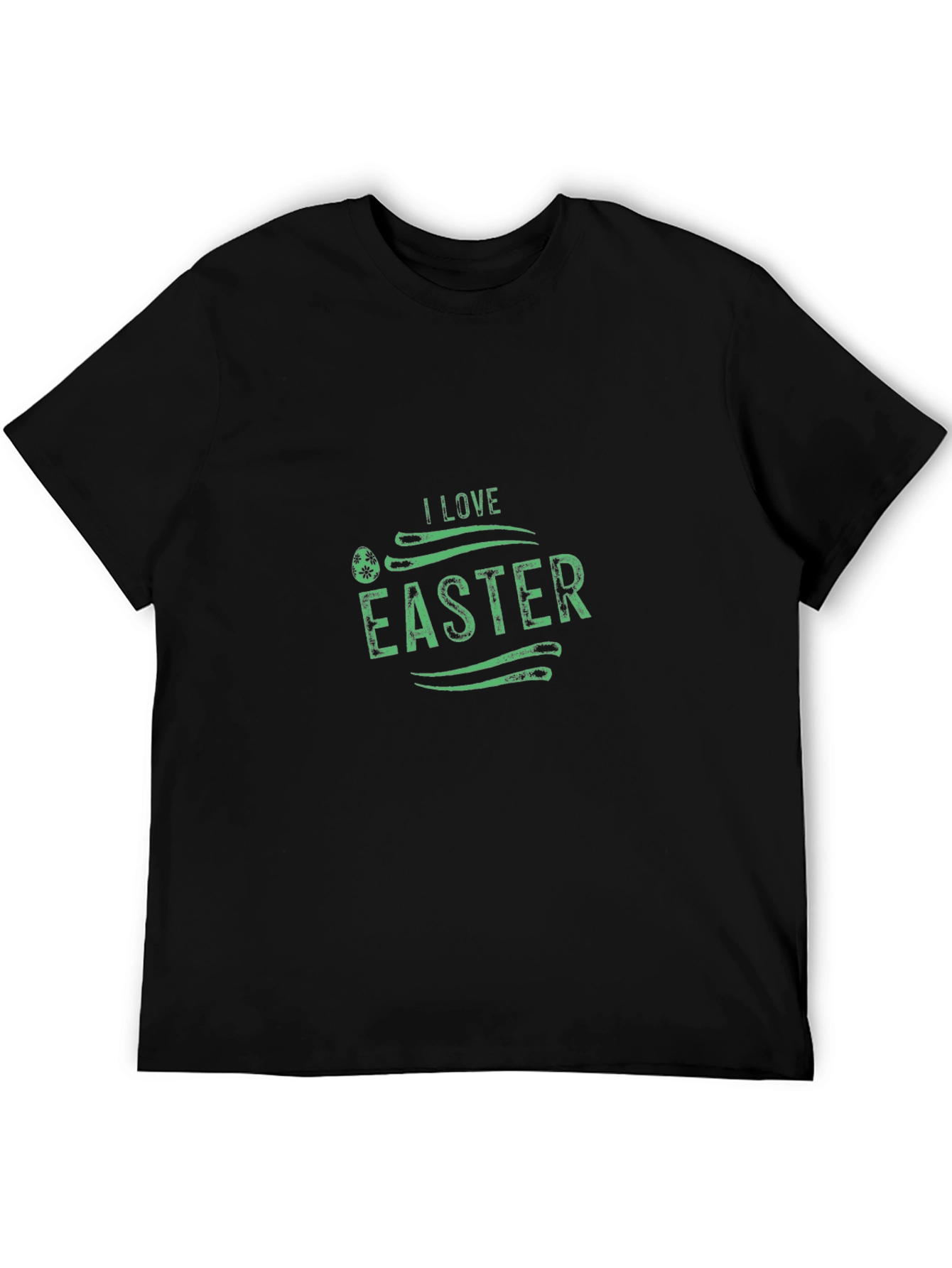I Love Easter Black T-Shirt