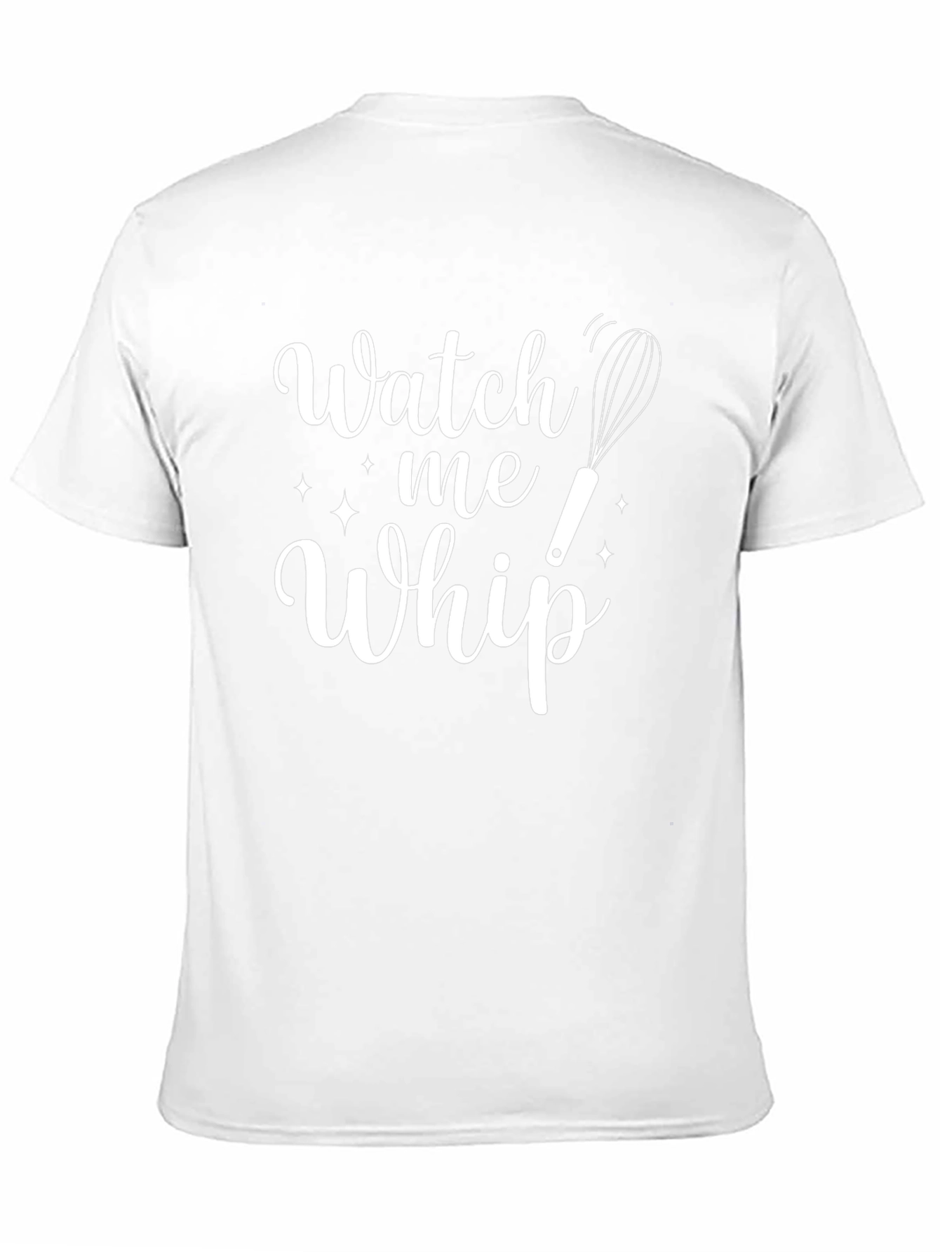 Watch Me Whip Black Crewneck T-Shirt