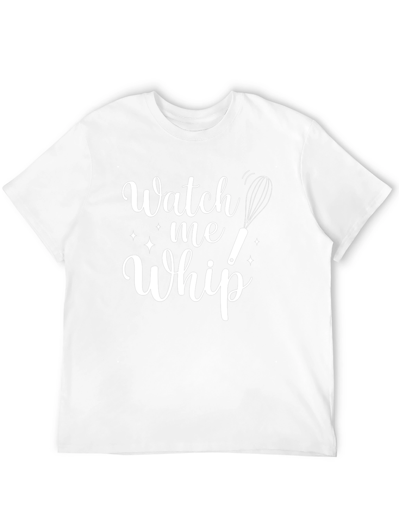 Watch Me Whip Black Crewneck T-Shirt