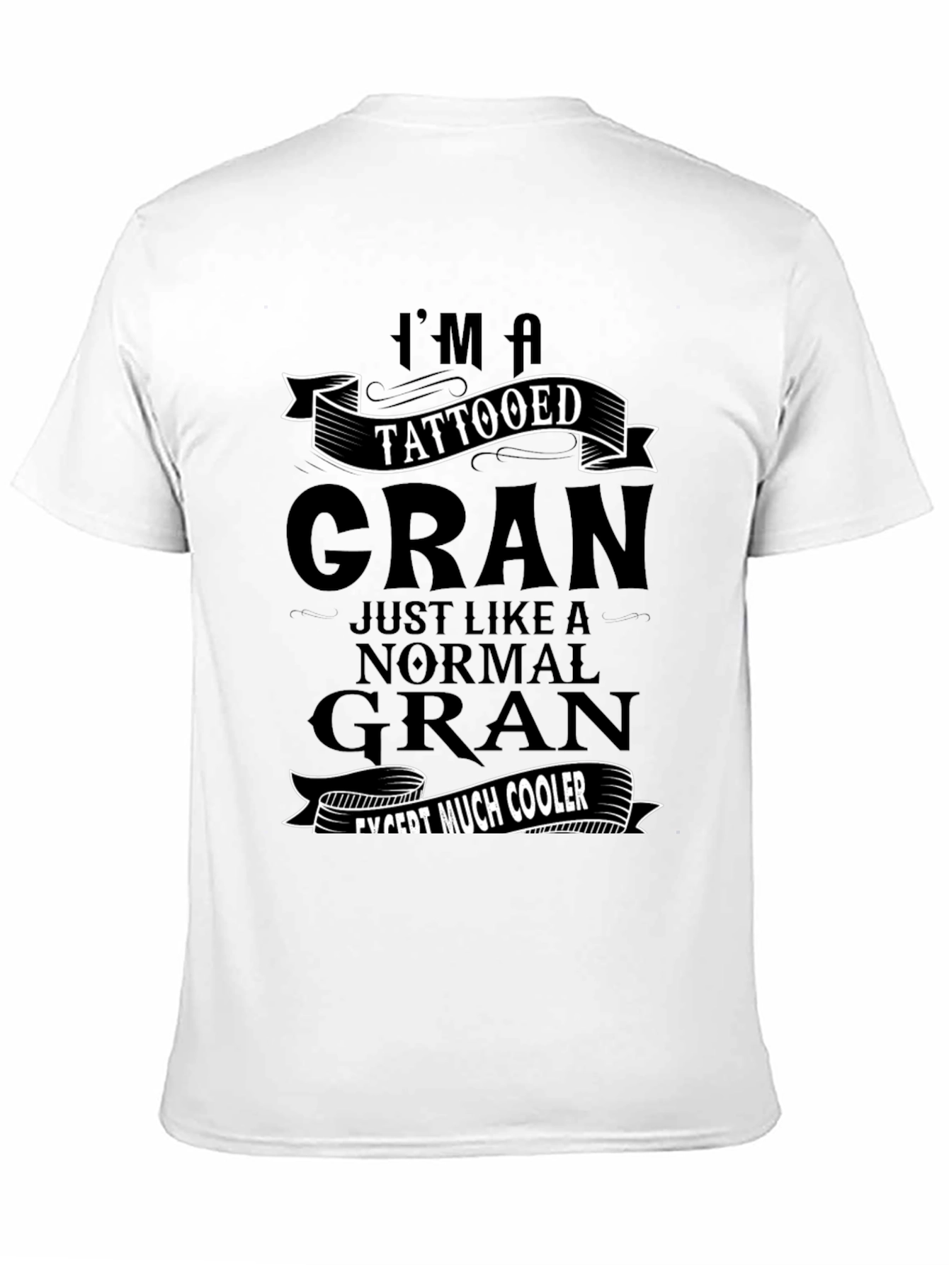 Tattooed Gran T-Shirt - Cool Grandma Tee
