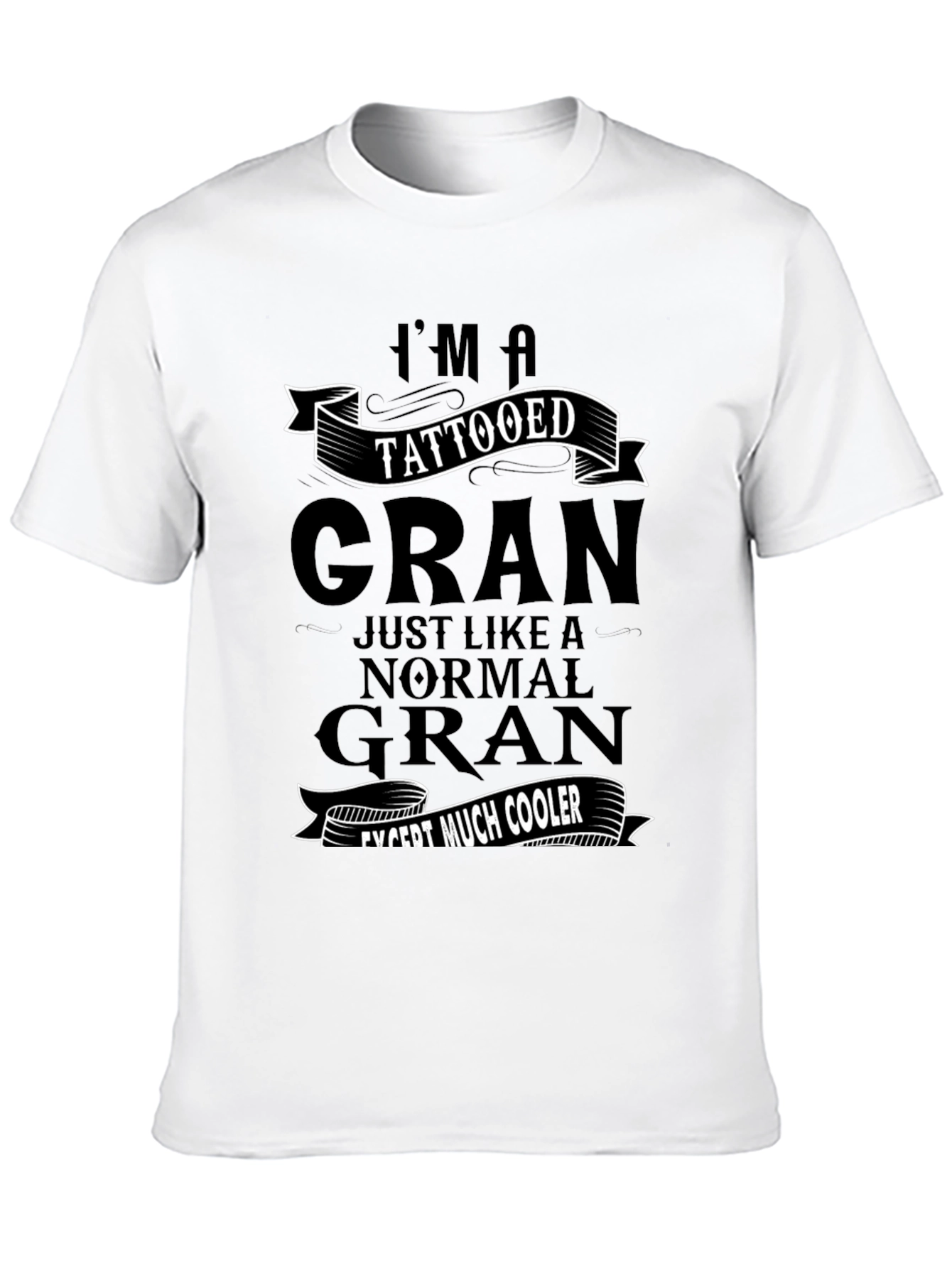 Tattooed Gran T-Shirt - Cool Grandma Tee