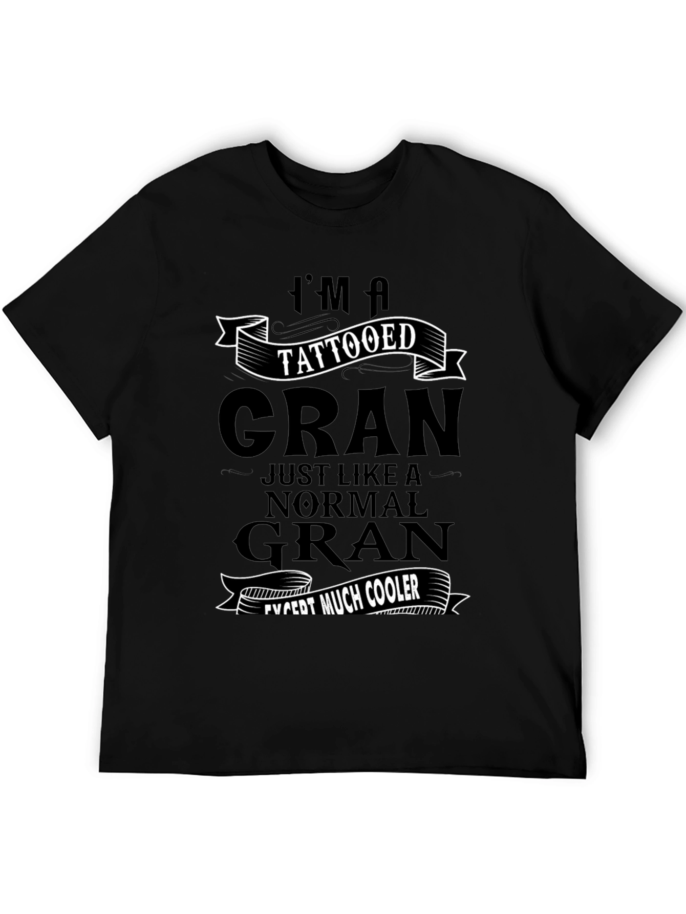 Tattooed Gran T-Shirt - Cool Grandma Tee
