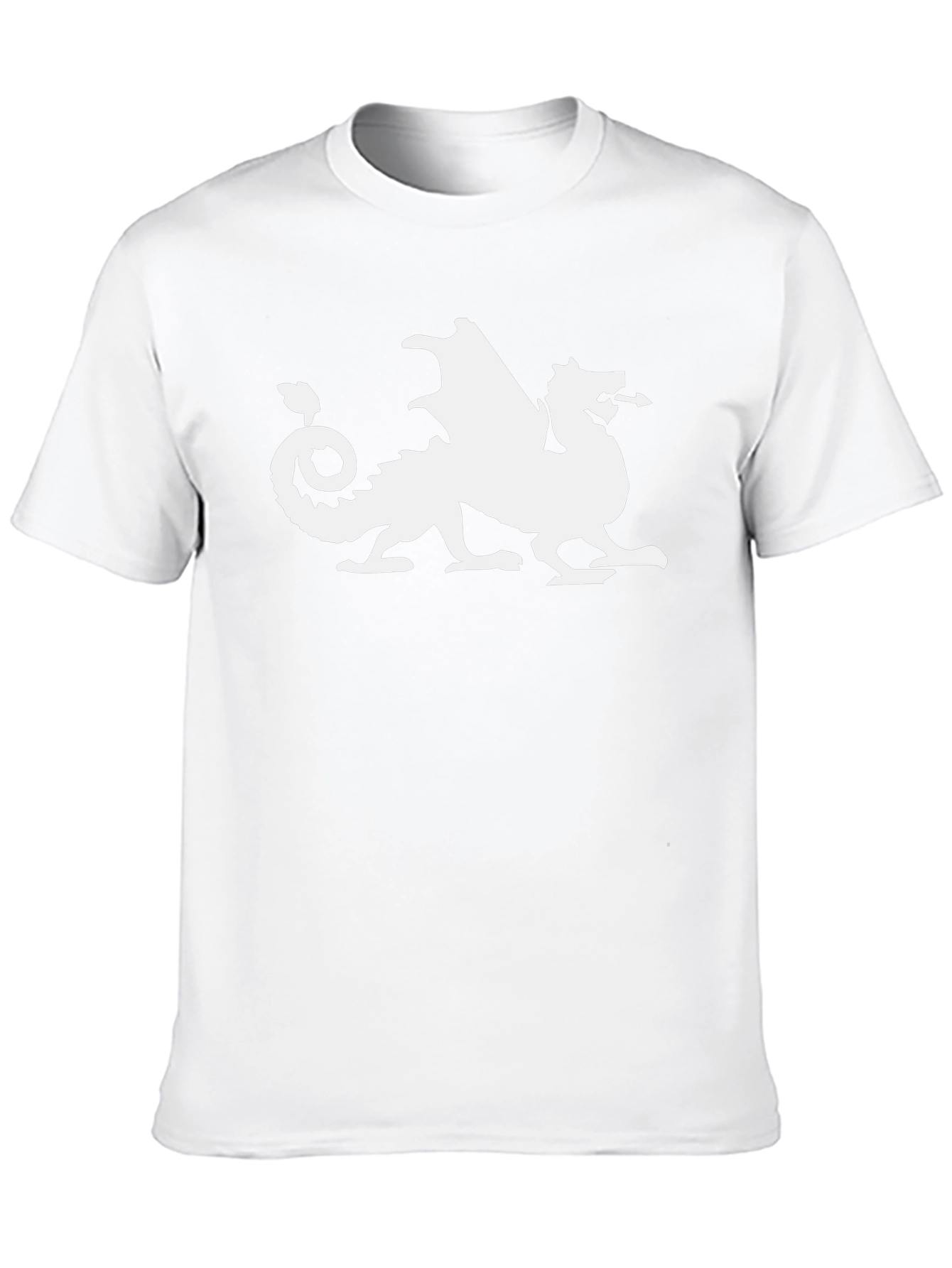 Welsh Dragon Graphic Tee - Black