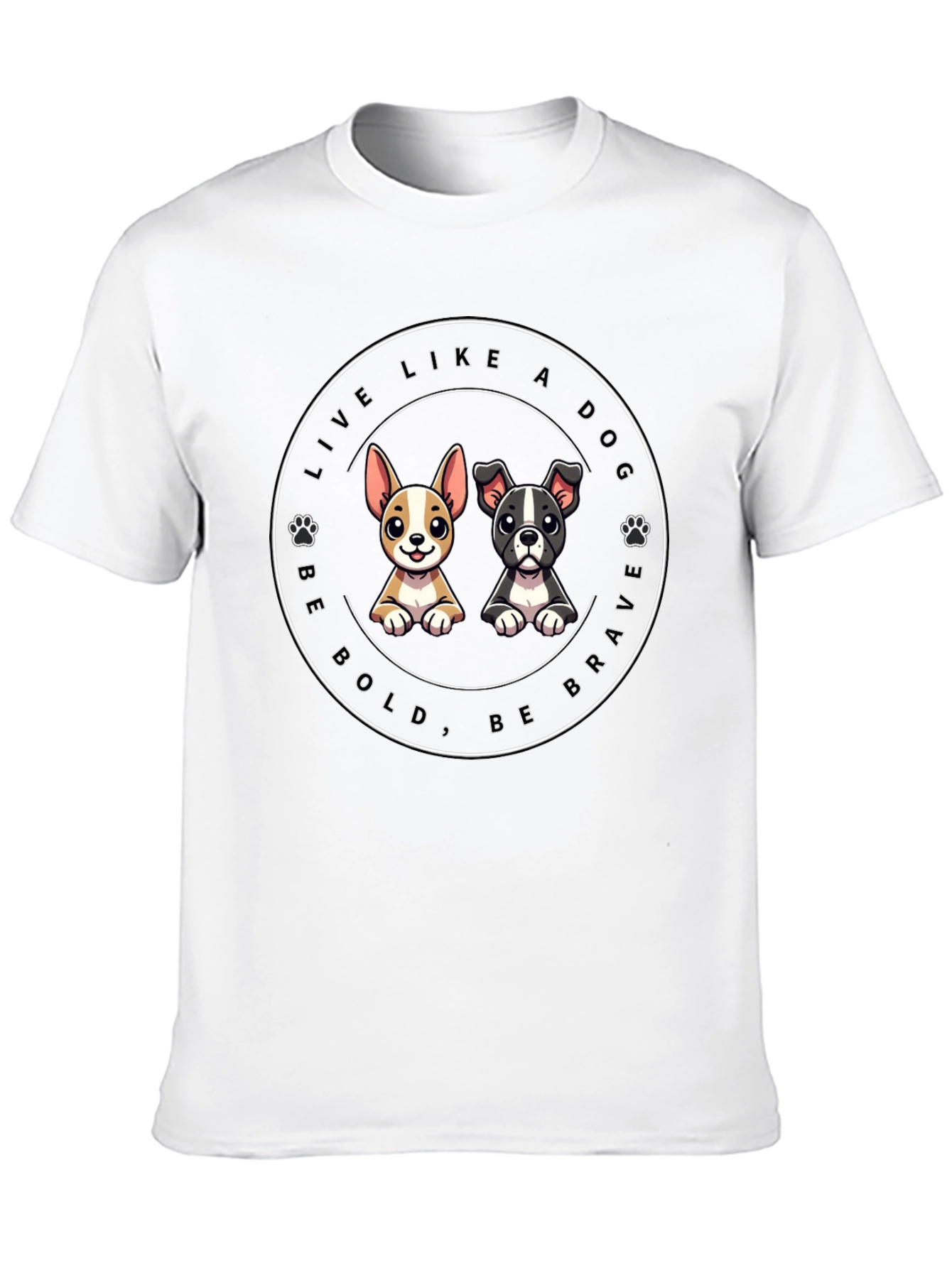 Live Like a Dog Tee