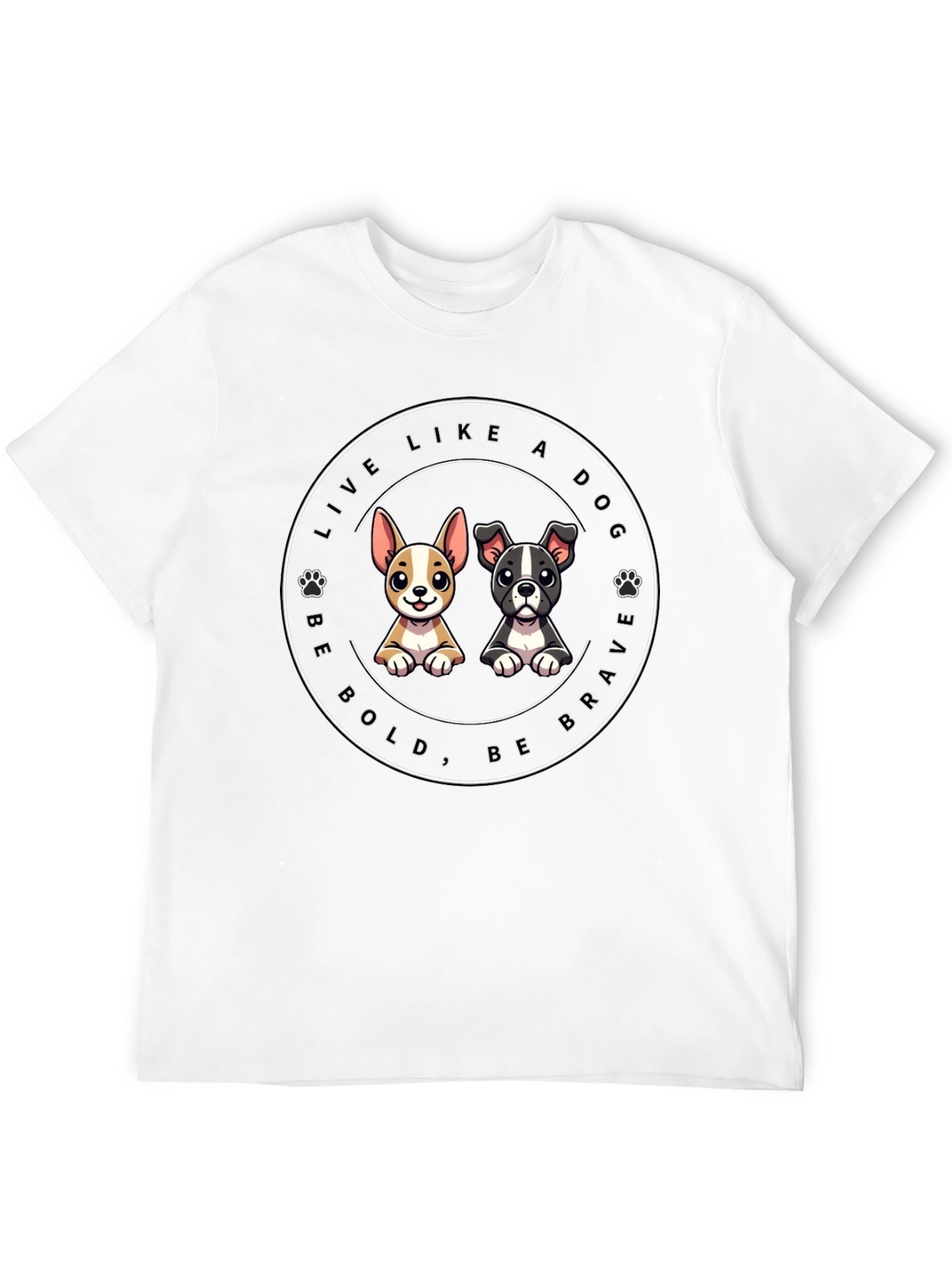 Live Like a Dog Tee