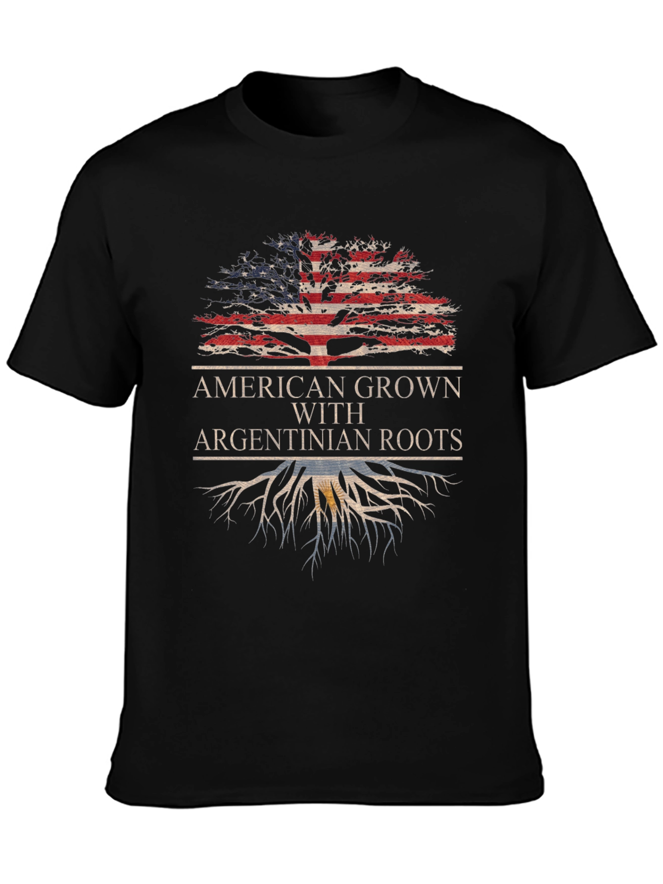 American Grown with Argentinian Roots Tee