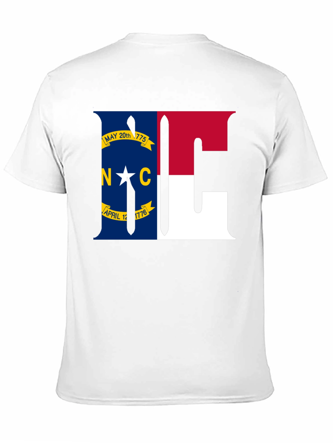 North Carolina Flag Graphic T-Shirt