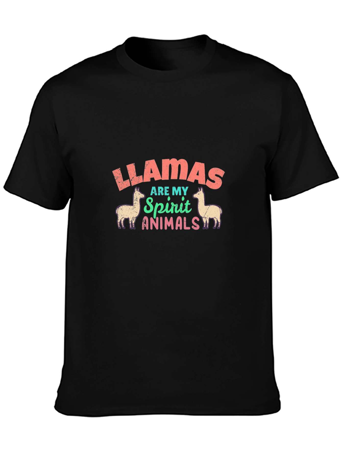 Llamas Are My Spirit Animals T-Shirt
