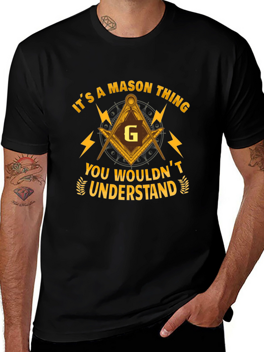 Mason Thing Black T-Shirt