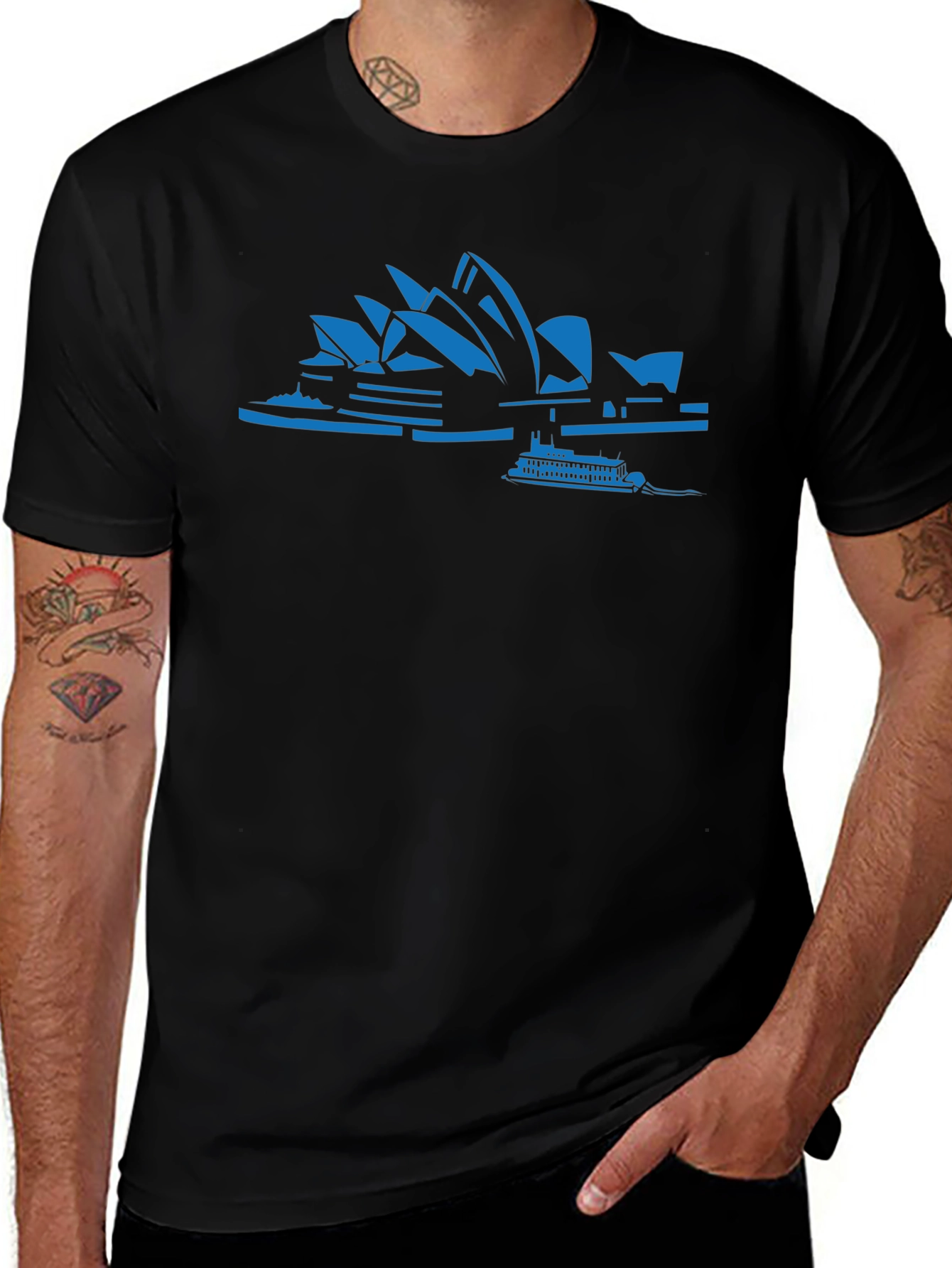 Sydney Opera House Graphic T-Shirt