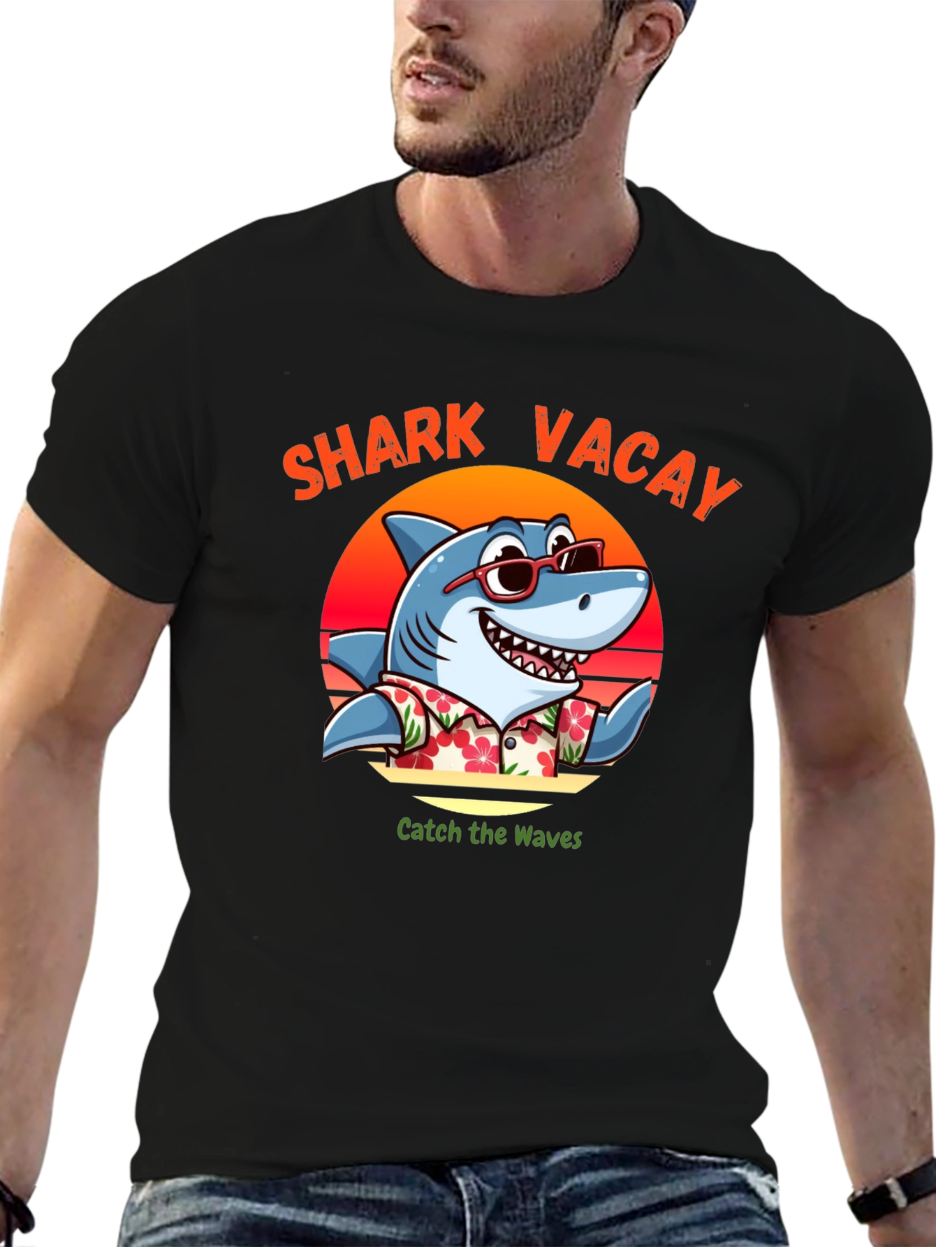 Shark Vacay T-Shirt