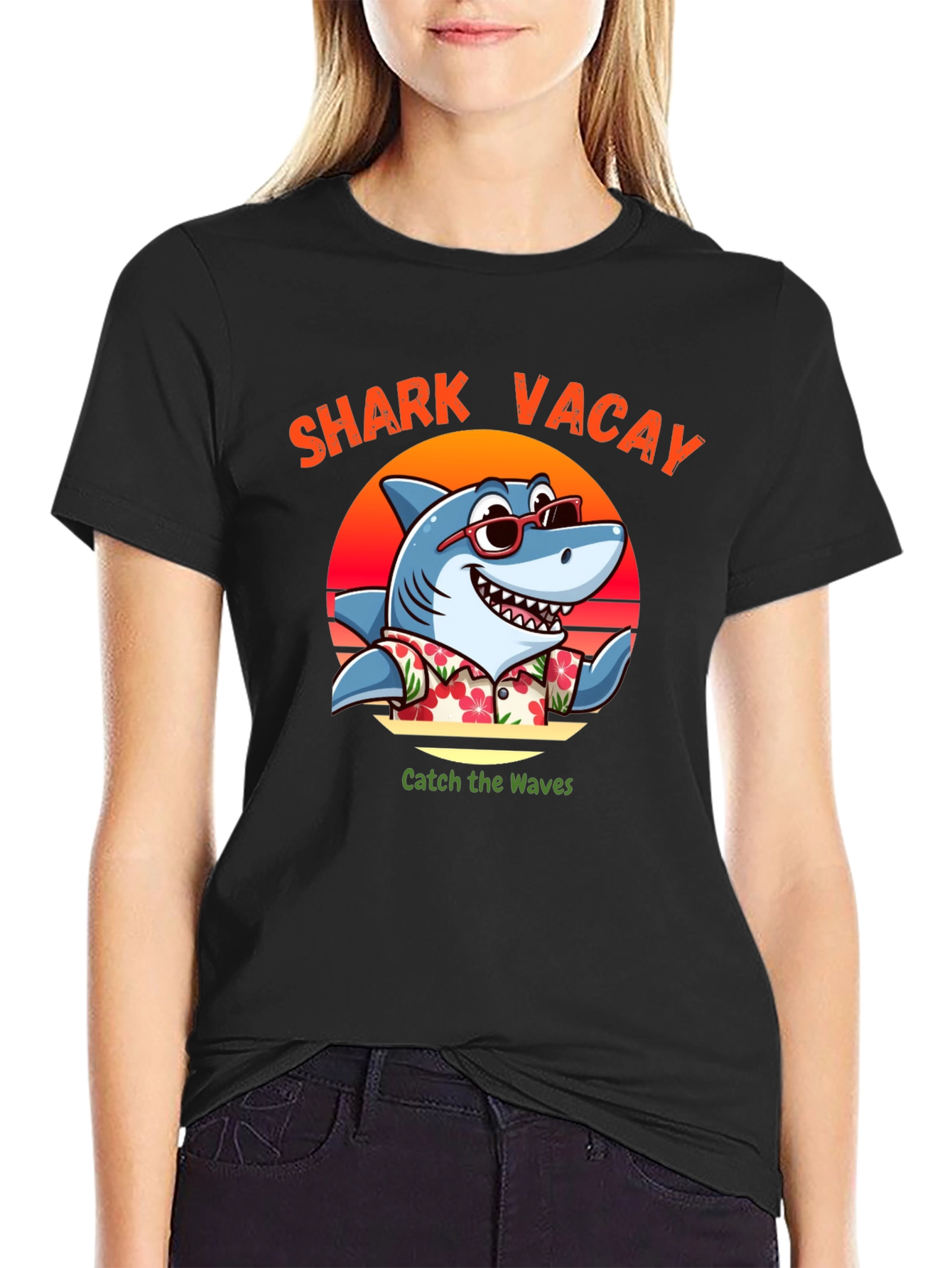 Shark Vacay T-Shirt