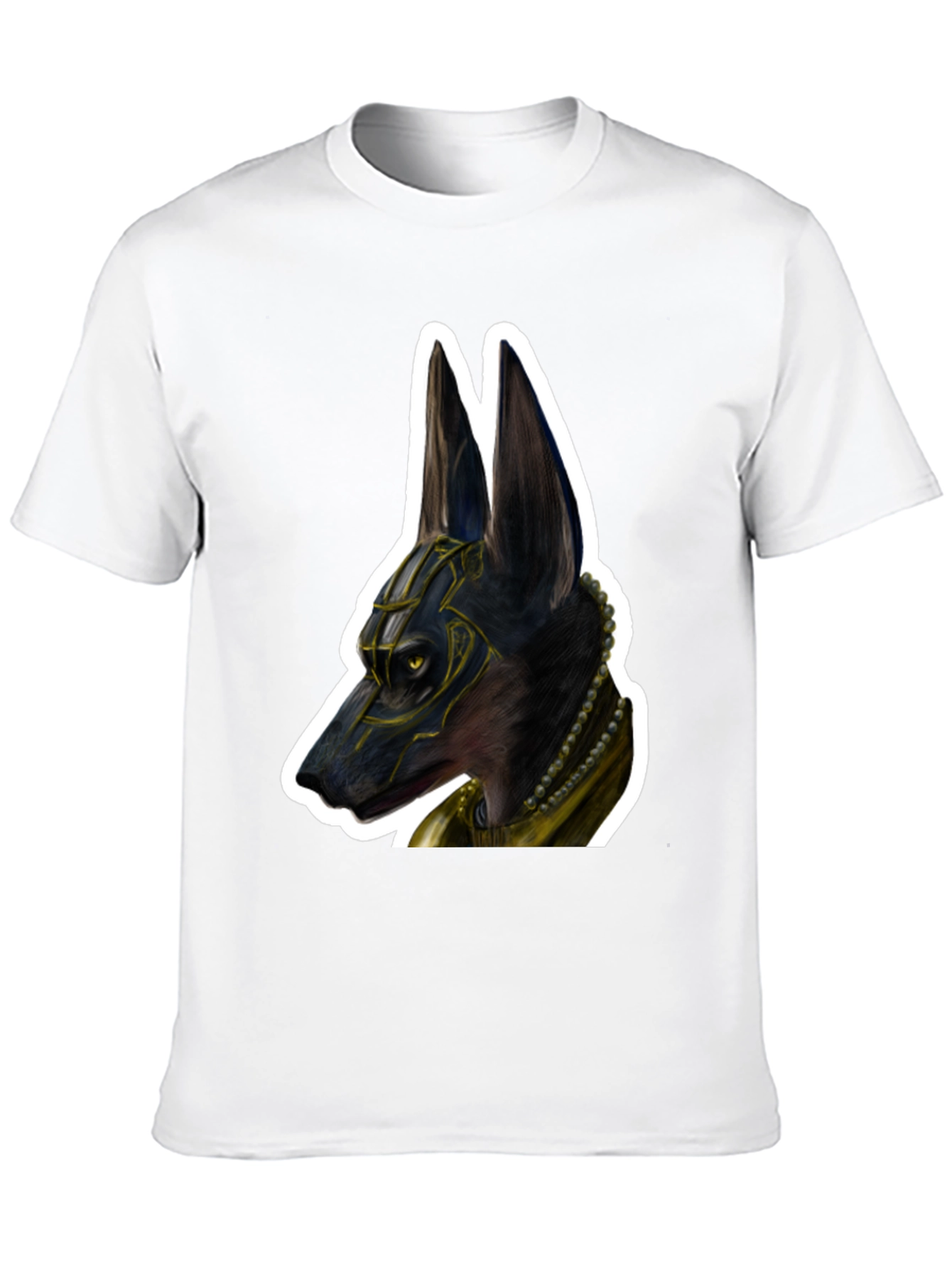 Anubis T-Shirt - Egyptian God Dog Design