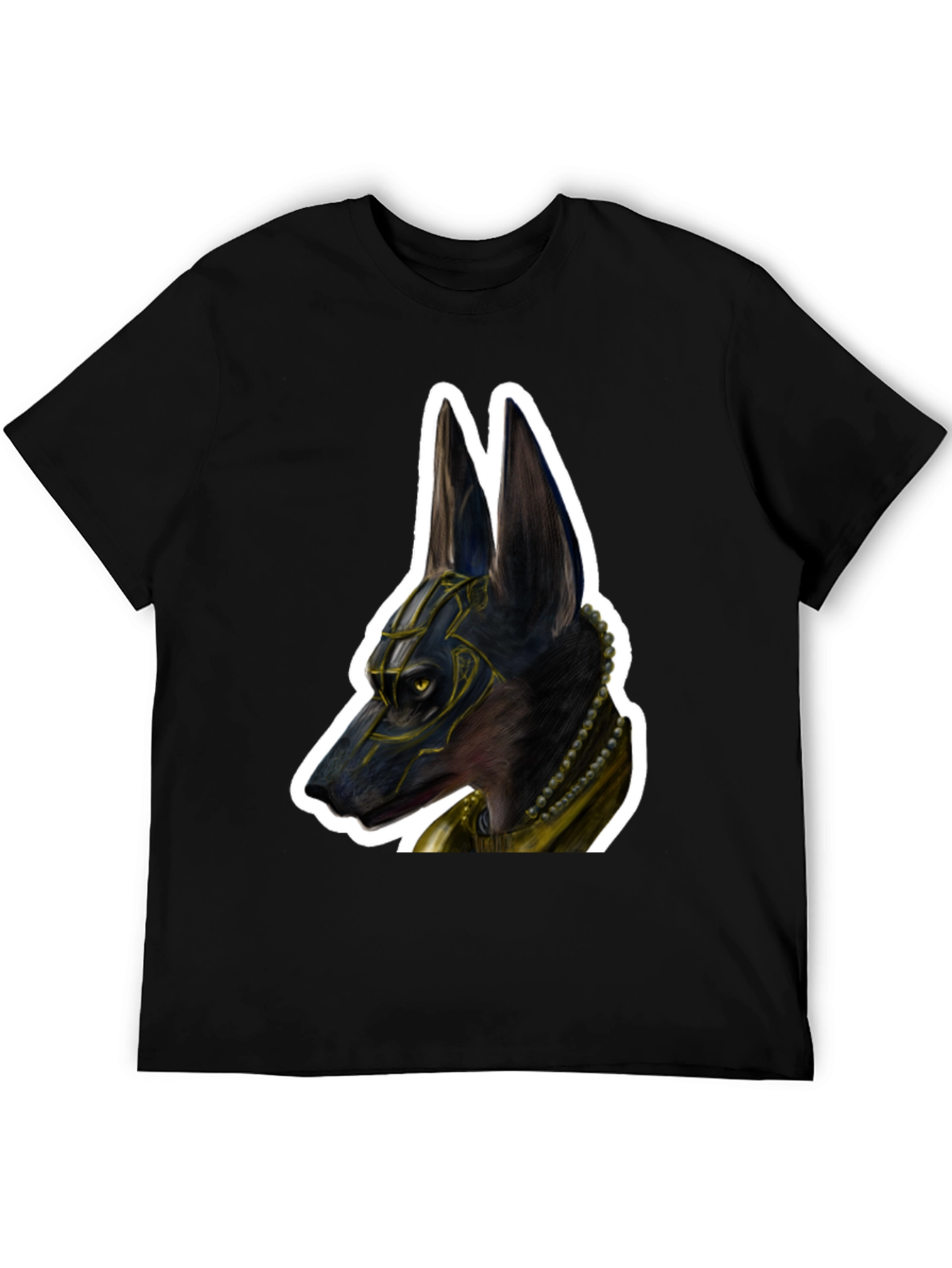 Anubis T-Shirt - Egyptian God Dog Design