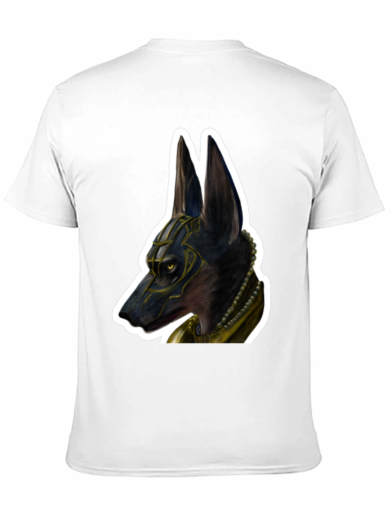 Anubis T-Shirt - Egyptian God Dog Design