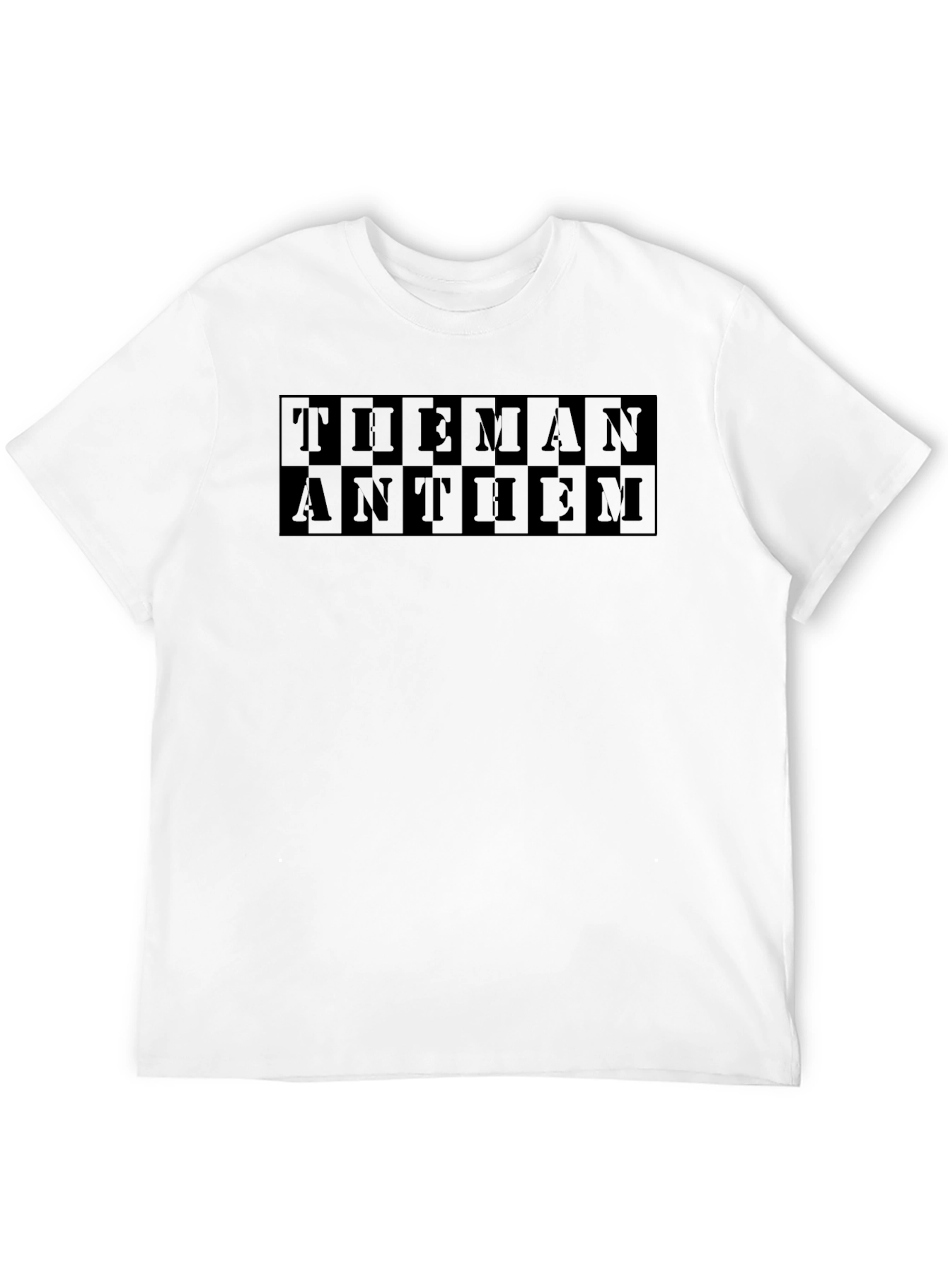 The Man Anthem Black Graphic T-Shirt