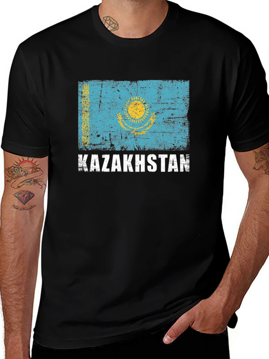 Kazakhstan Flag T-Shirt