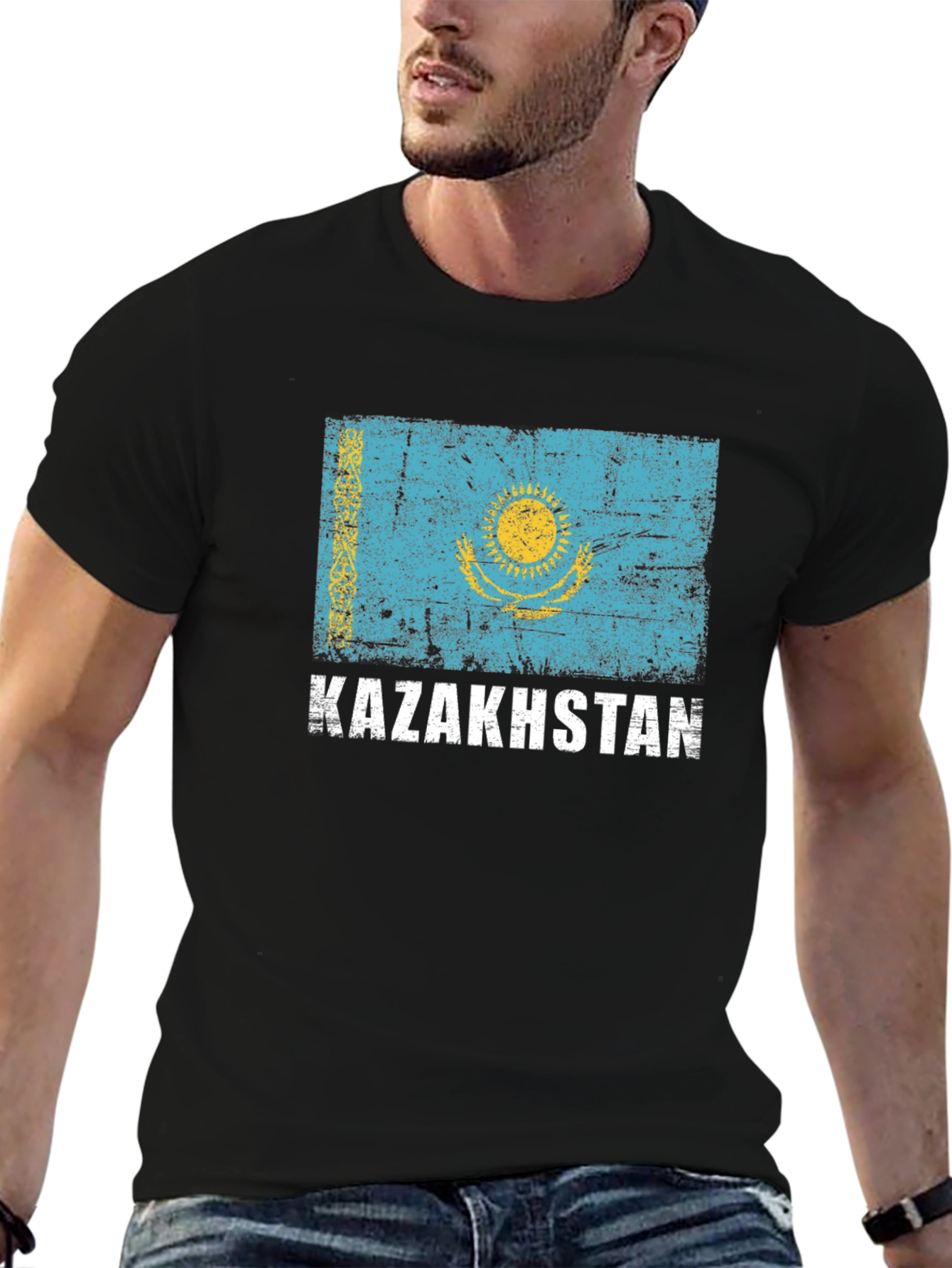 Kazakhstan Flag T-Shirt