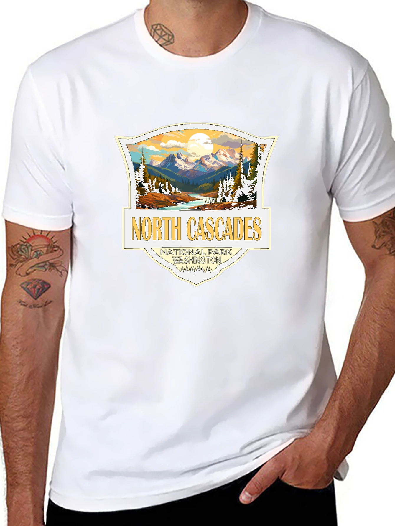 North Cascades National Park Tee
