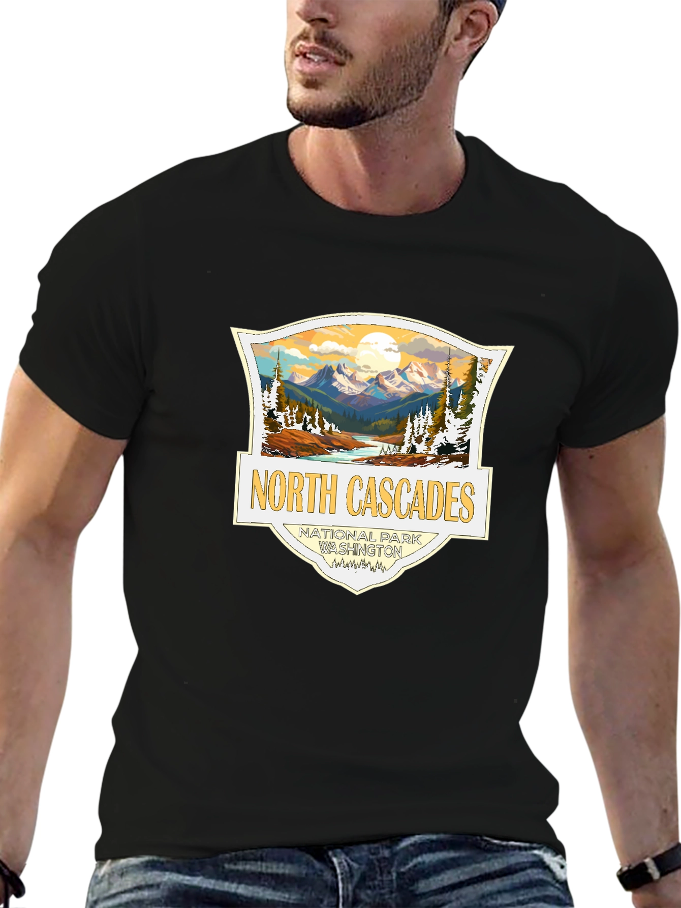 North Cascades National Park Tee