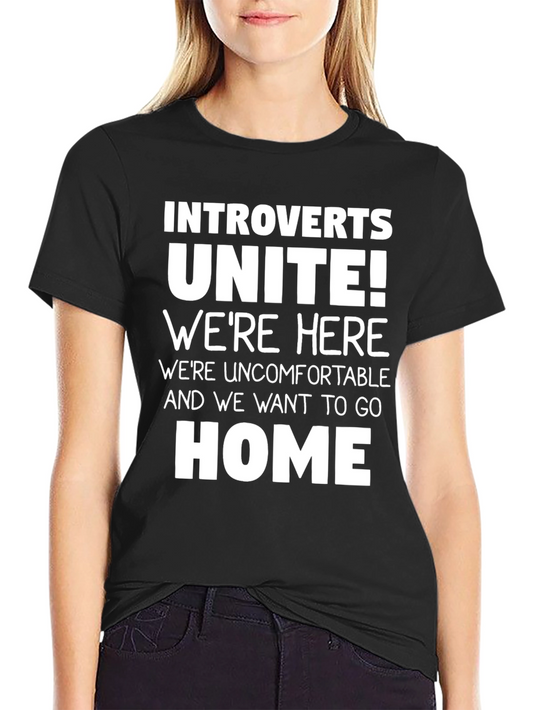Introverts Unite T-Shirt - Funny Introvert Apparel