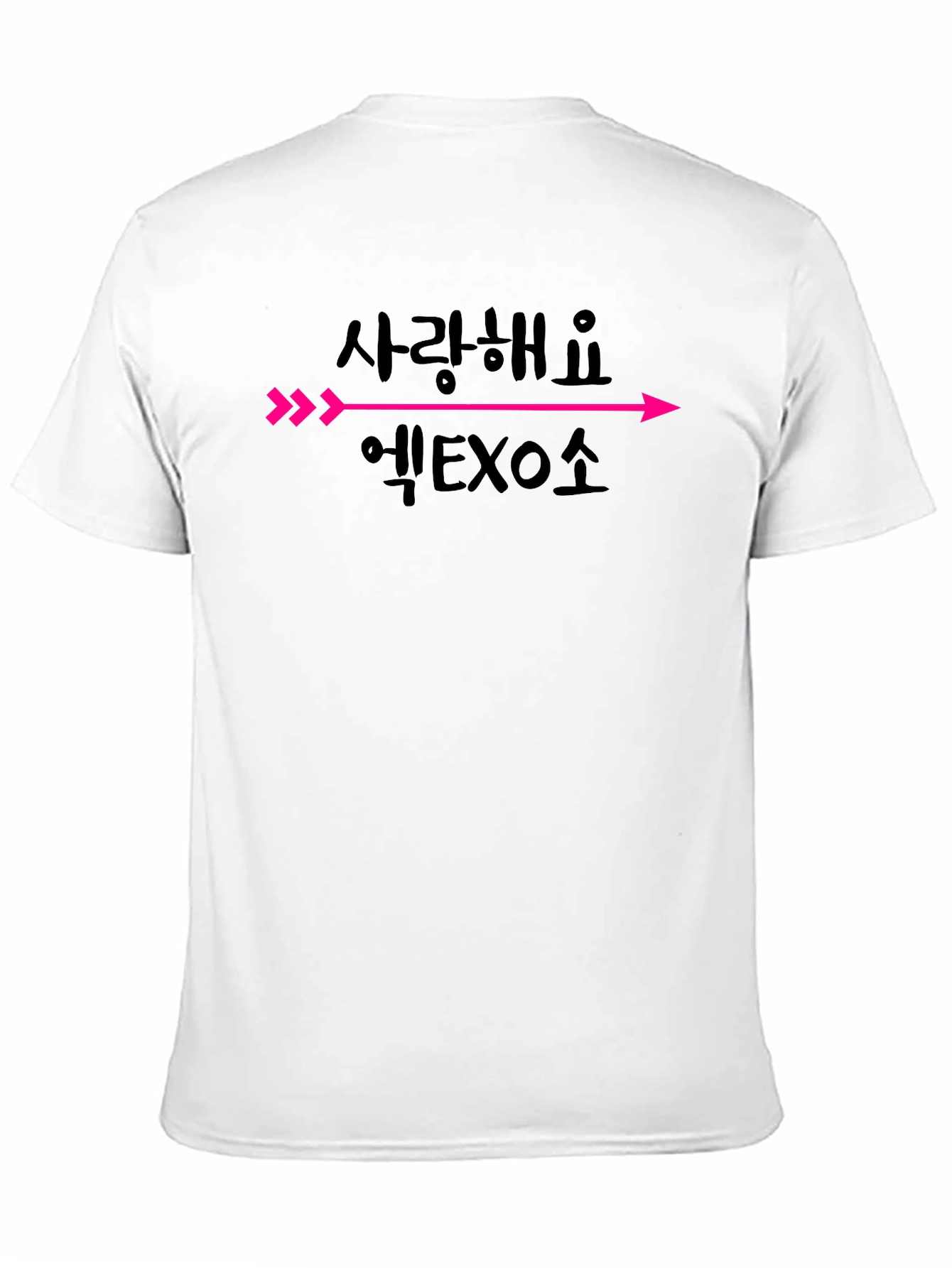 Korean Love Arrow T-Shirt - EXO Fan Tee