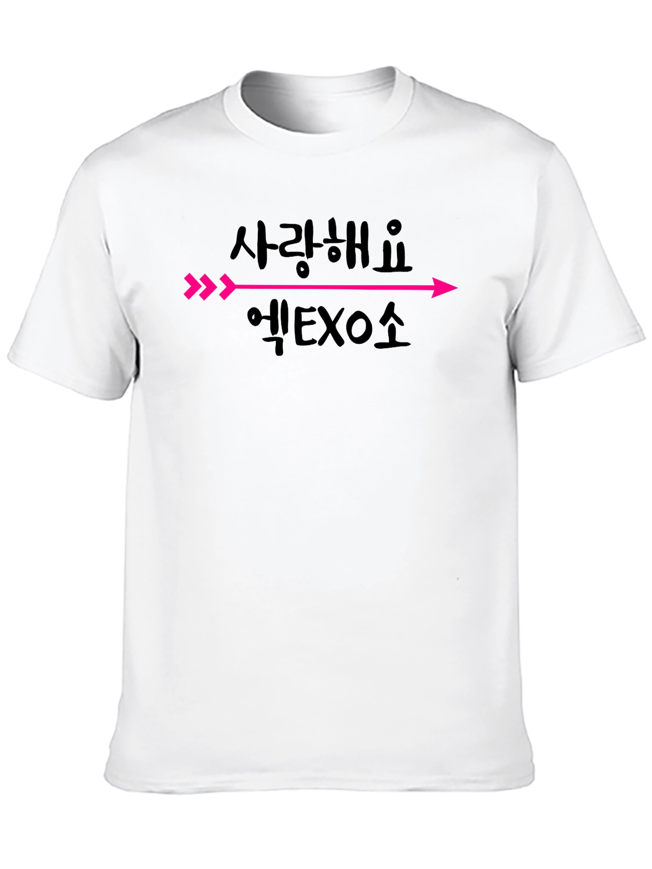 Korean Love Arrow T-Shirt - EXO Fan Tee