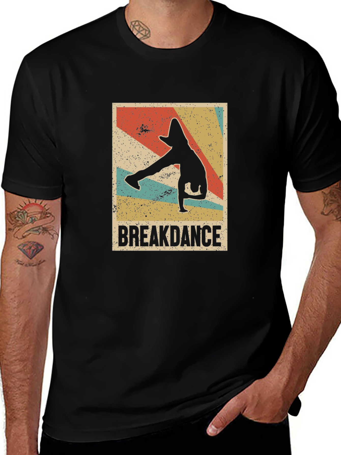 Breakdance Retro Graphic T-Shirt