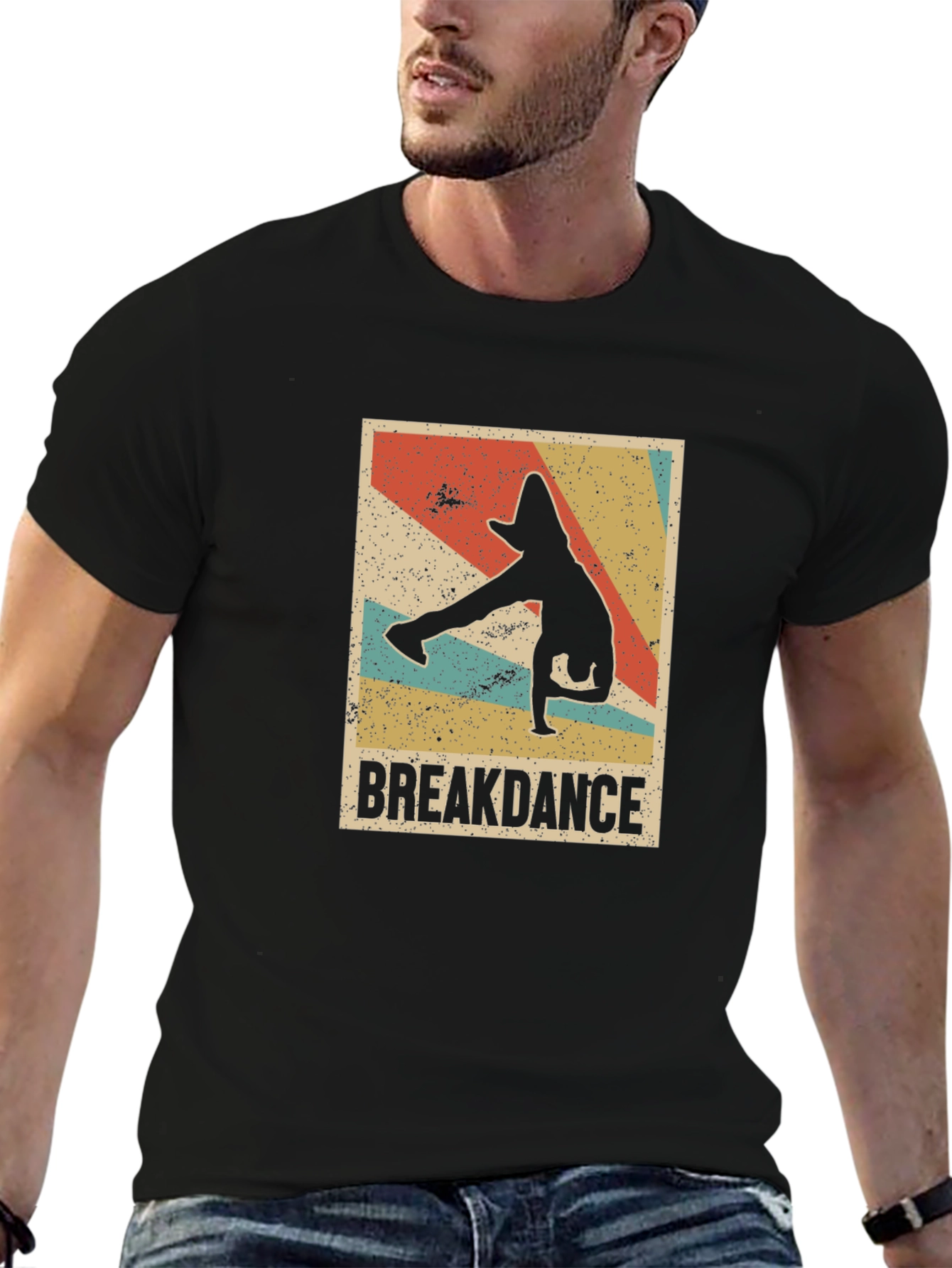 Breakdance Retro Graphic T-Shirt