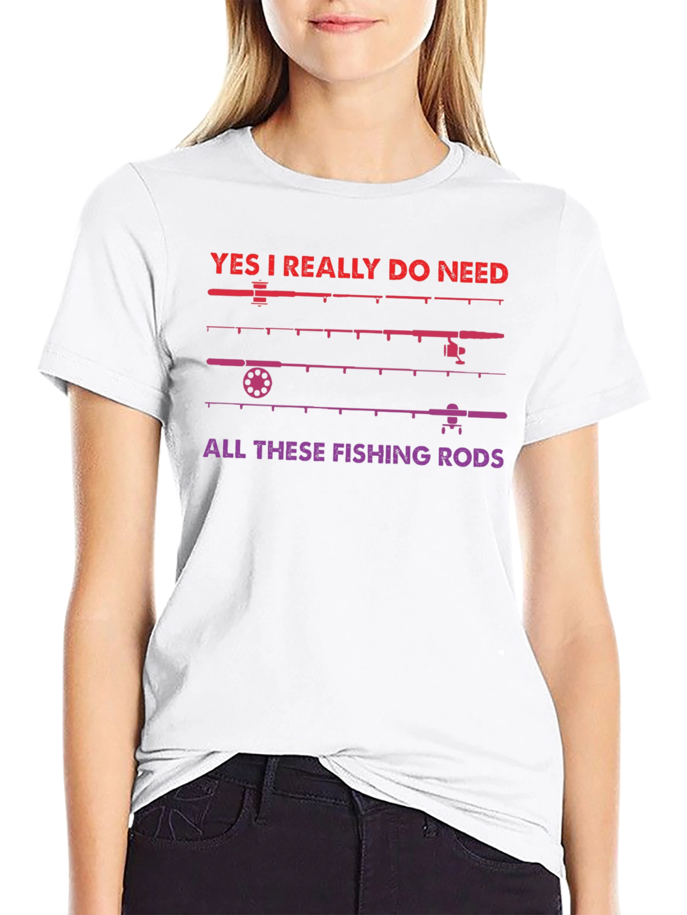 Fishing Rods Graphic T-Shirt - Fisherman Gift