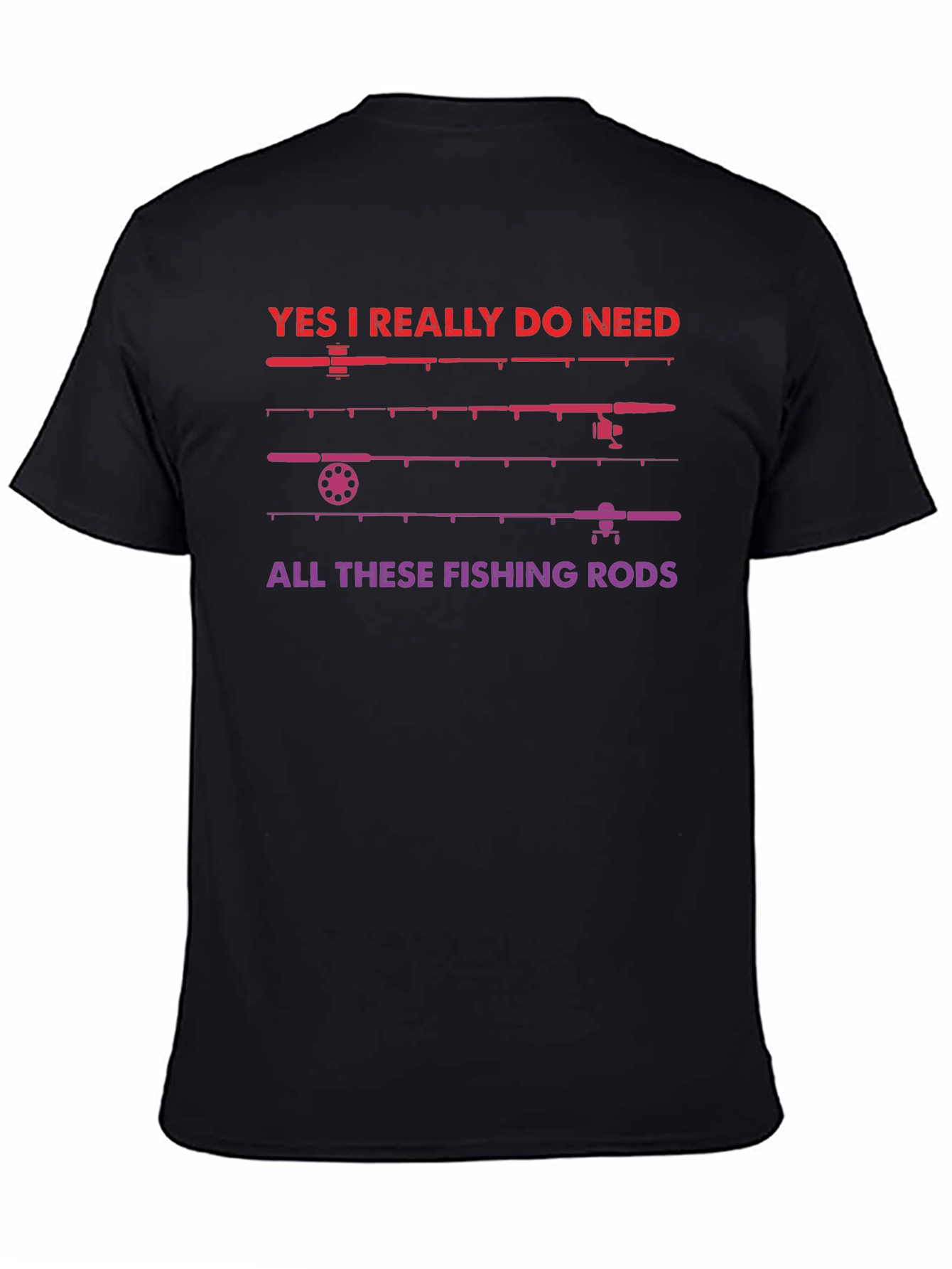 Fishing Rods Graphic T-Shirt - Fisherman Gift