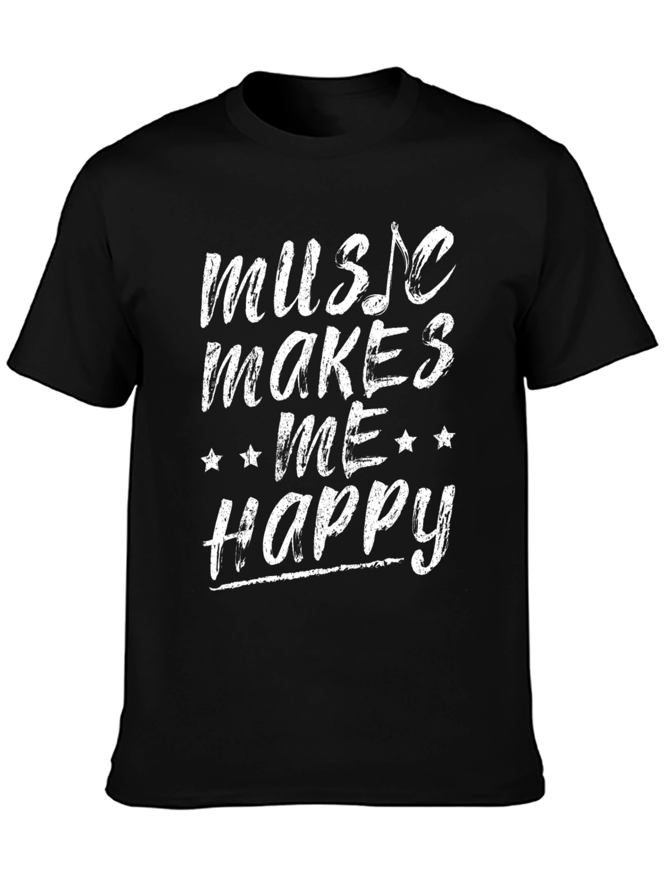 Music Makes Me Happy Graphic Tee