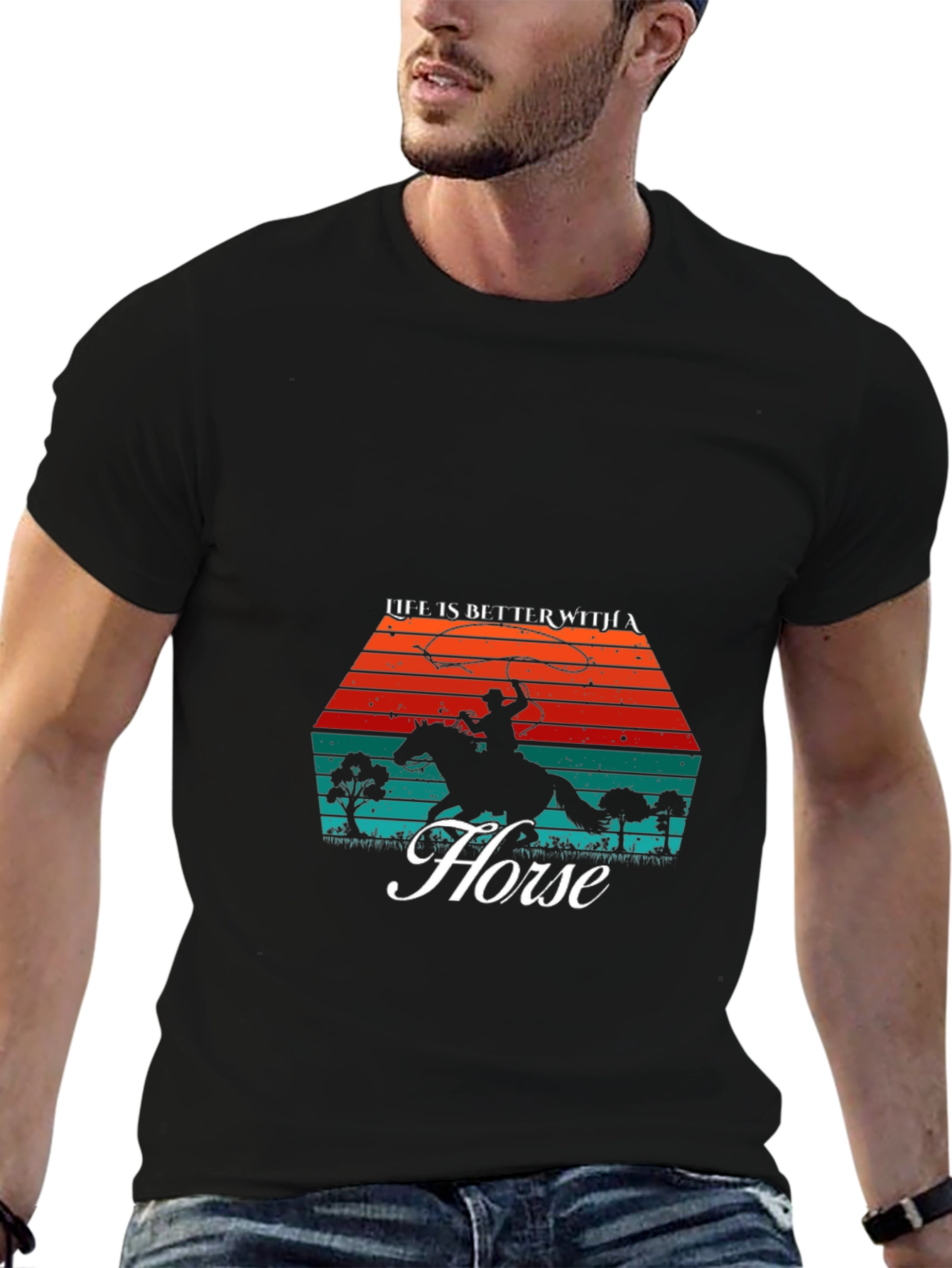 Life Is Better With A Horse T-Shirt