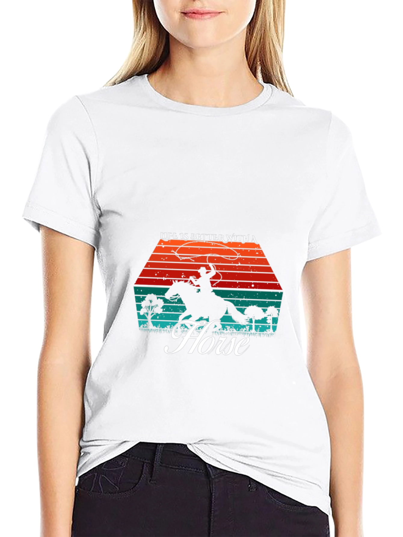 Life Is Better With A Horse T-Shirt