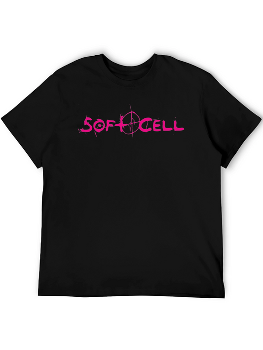 Soft Cell Graphic Black T-Shirt