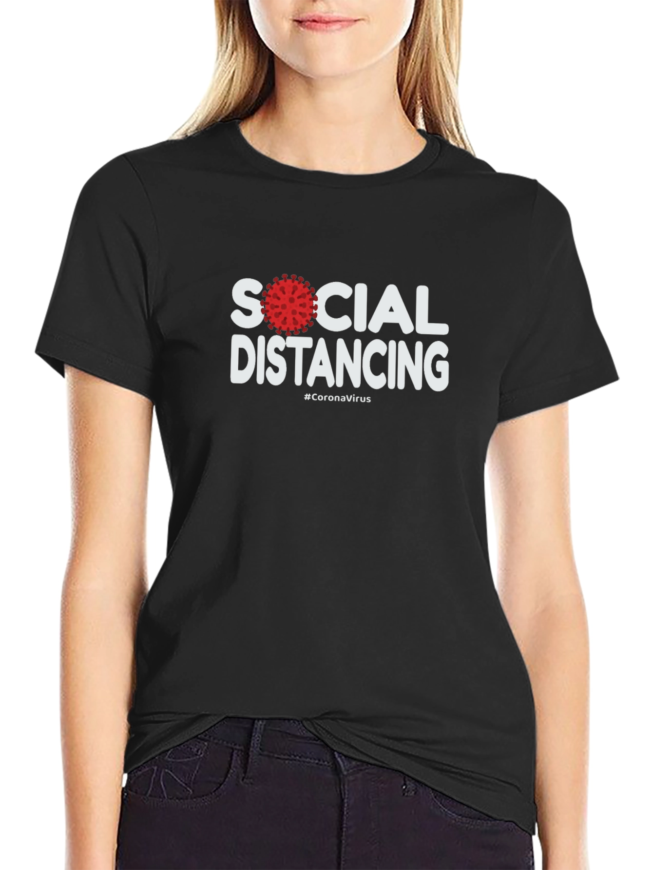 Social Distancing Novelty T-Shirt